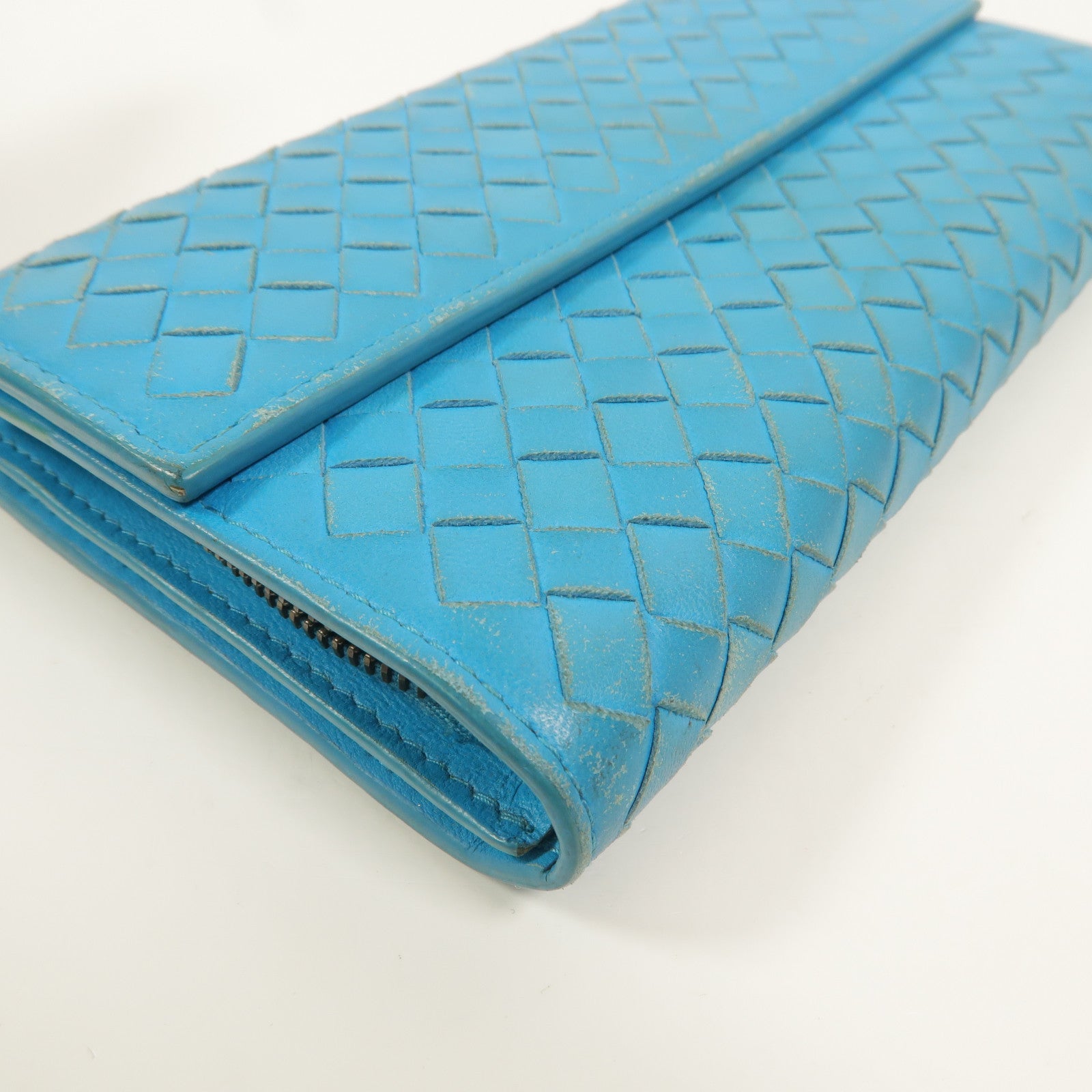 BOTTEGA VENETA 羊皮皮革Long Wallet長錢包