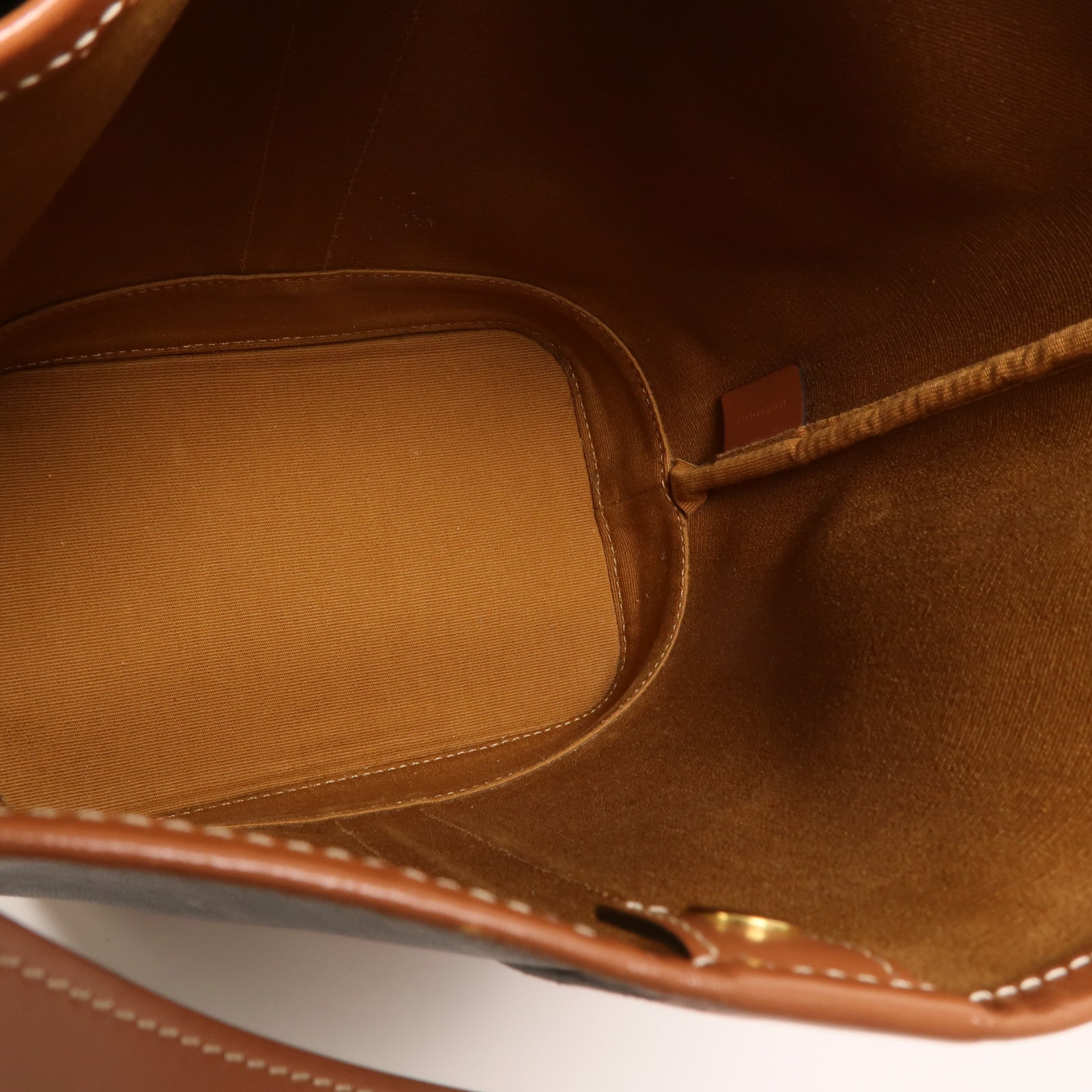 CELINE 塗層帆布Triomphe Small Bucket Bag金扣肩背袋