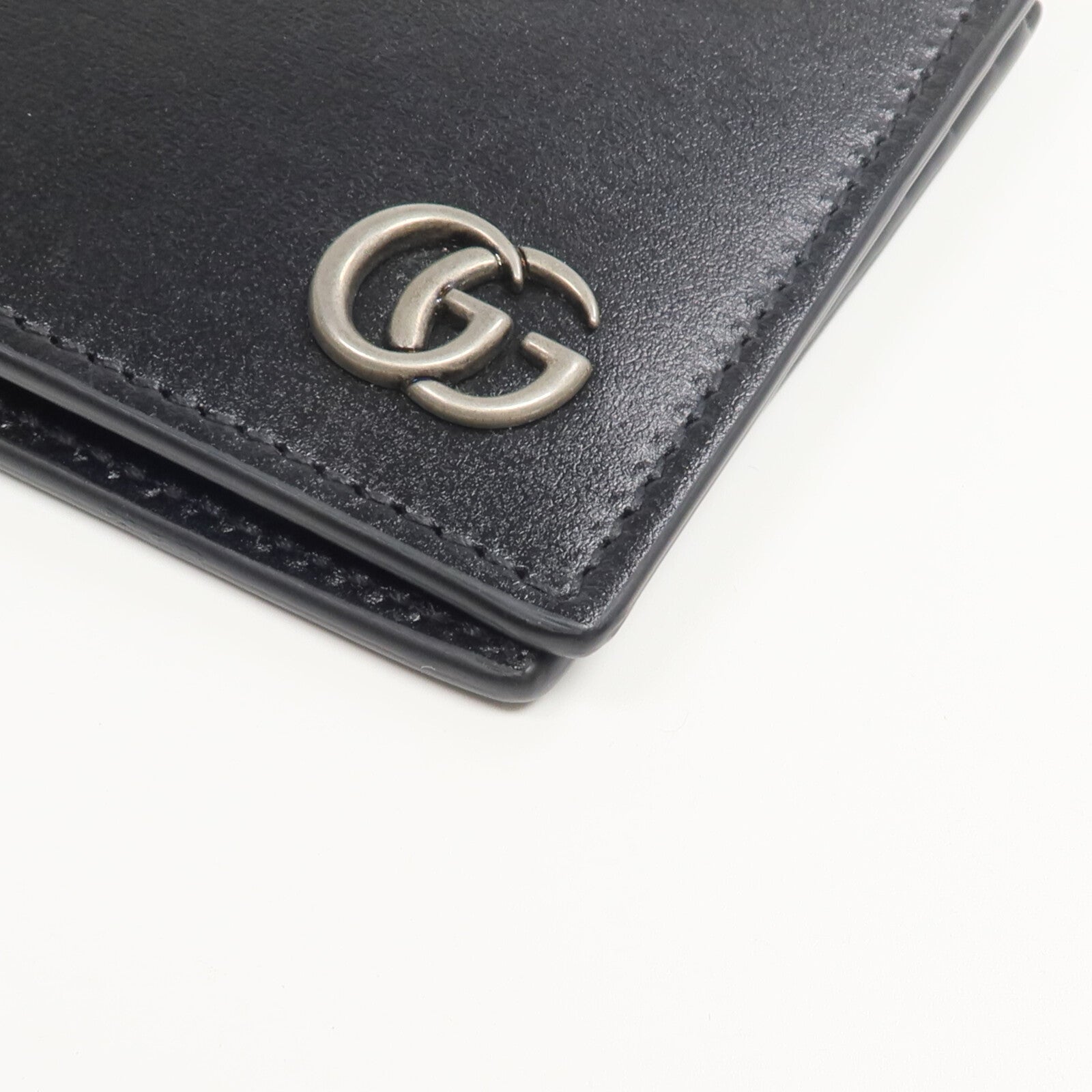 GUCCI 牛皮皮革GG Marmont Bi-foid Wallet錢包