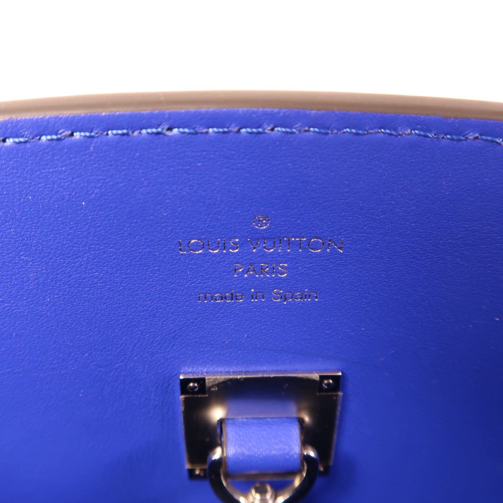 LOUIS VUITTON 牛皮皮革Milla PM銀扣手挽肩背兩用袋