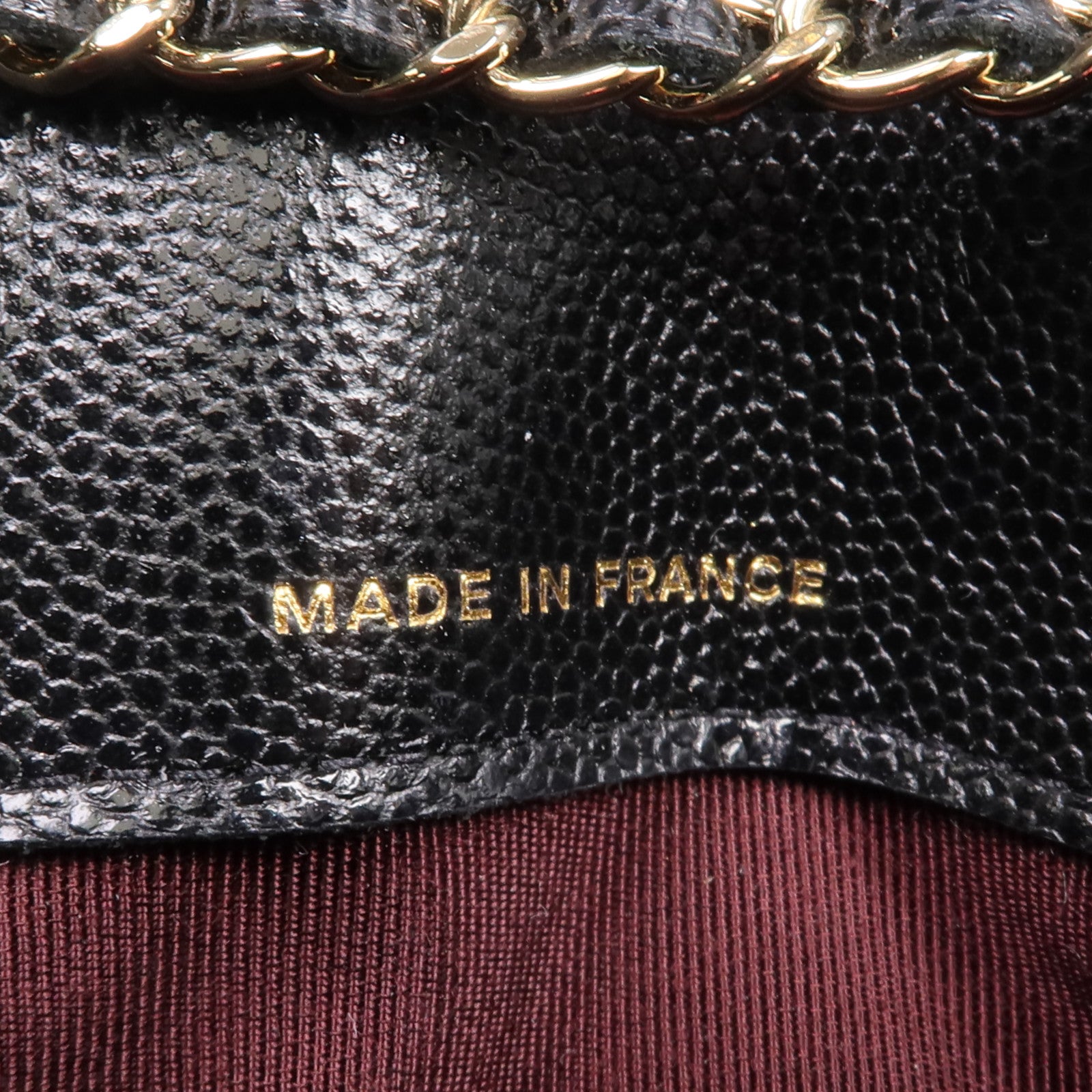 CHANEL 牛皮皮革Belt Bag金扣腰包