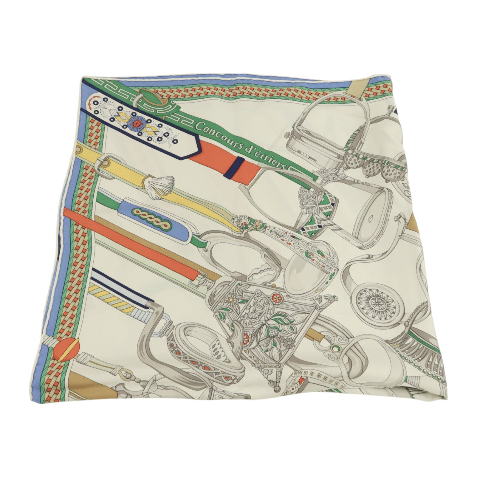 HERMES 絲質Scarf 90x90cm絲巾