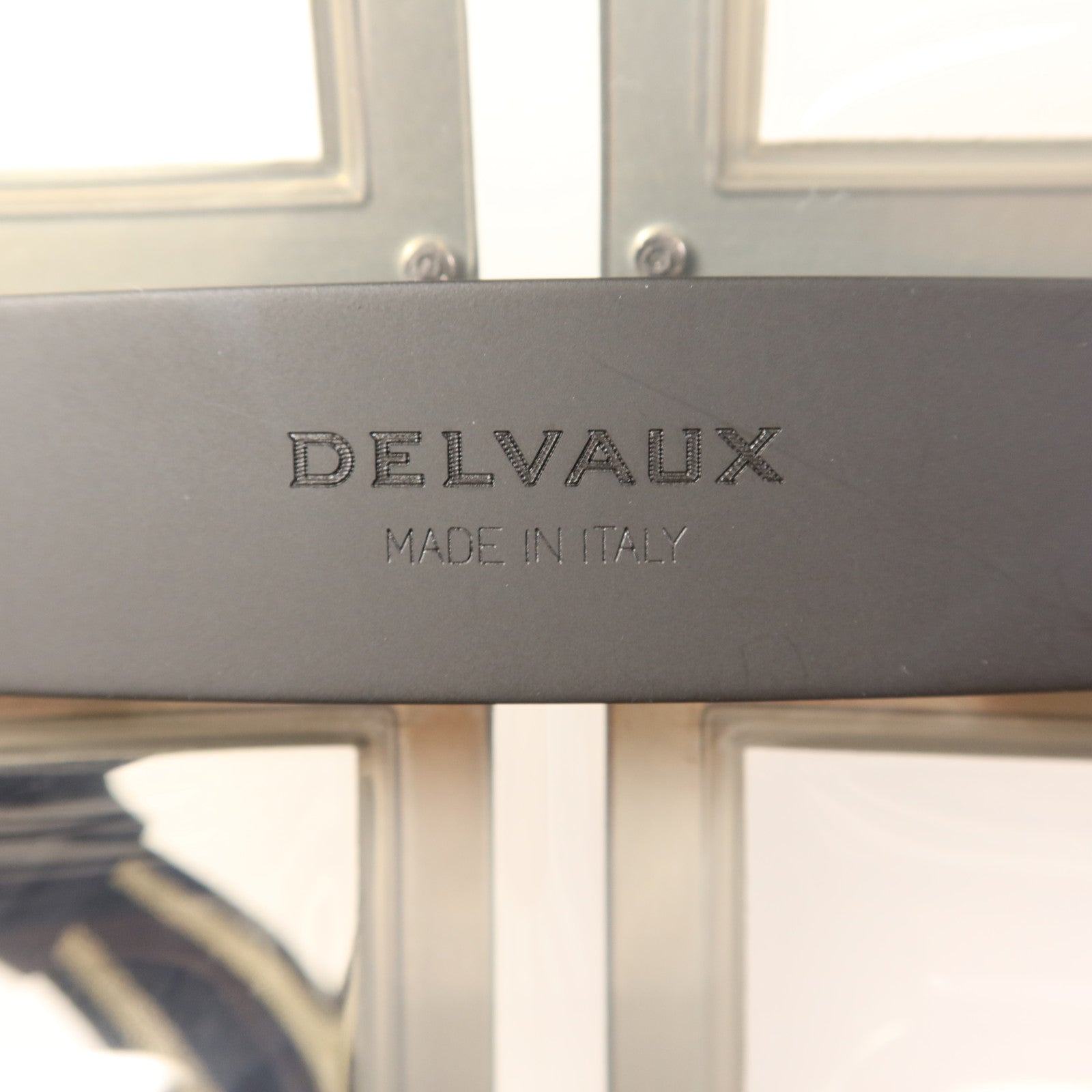 Delvaux PVC Tempete GM Gladiator Limited Edition銀扣手挽肩背兩用袋