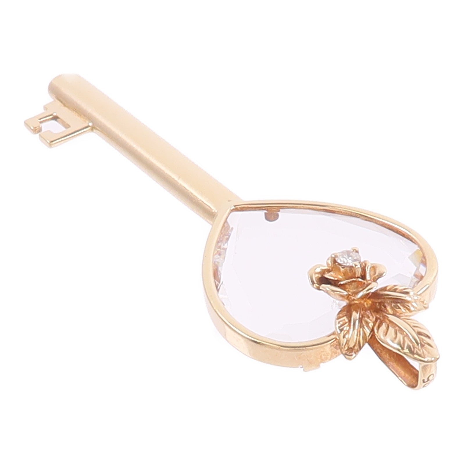 JEWELRY 14K黃金Diamond Pendant Top鑽石吊墜