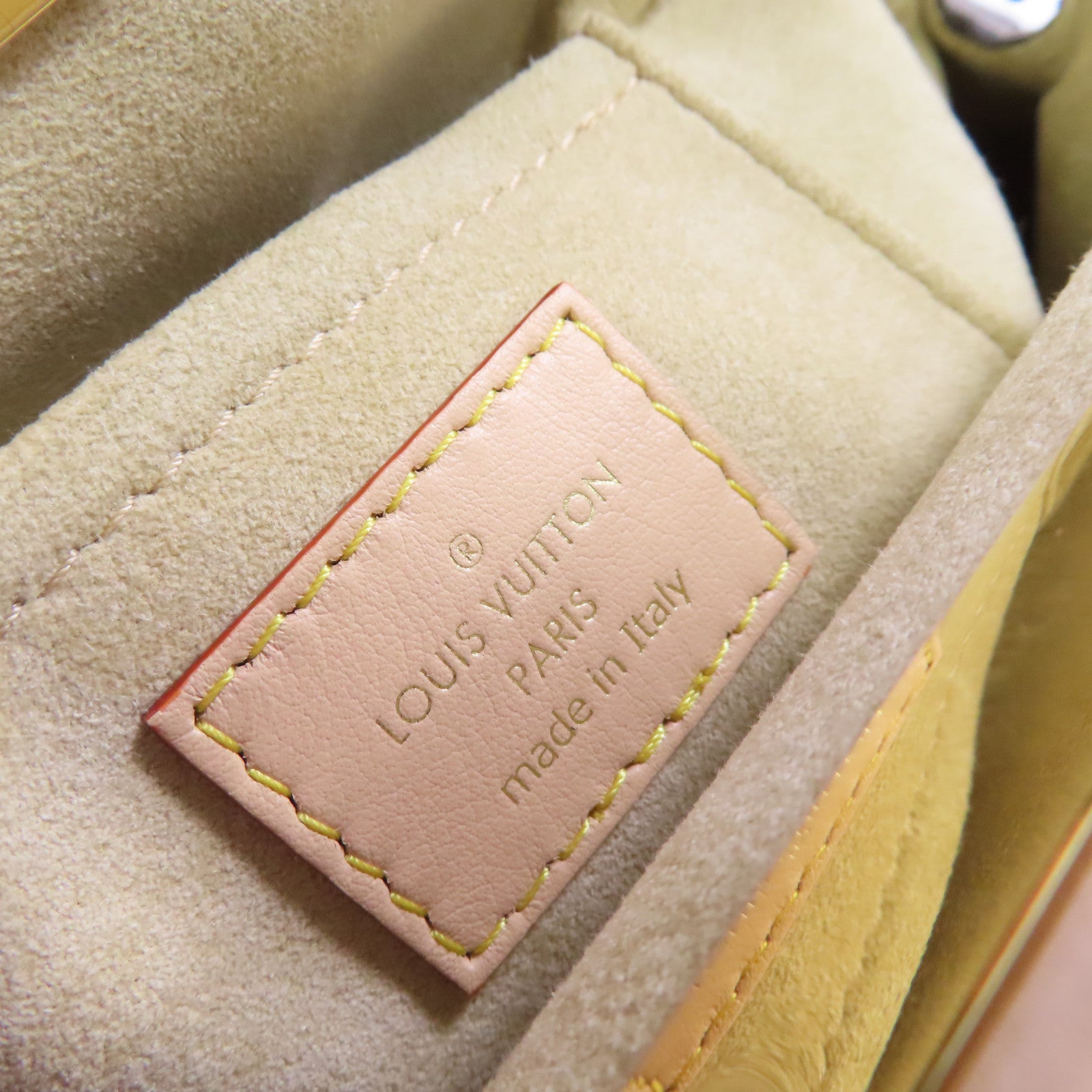 LOUIS VUITTON Monogram Clutch Shoulder Bag金扣鏈帶手挽肩背兩用袋啡色
