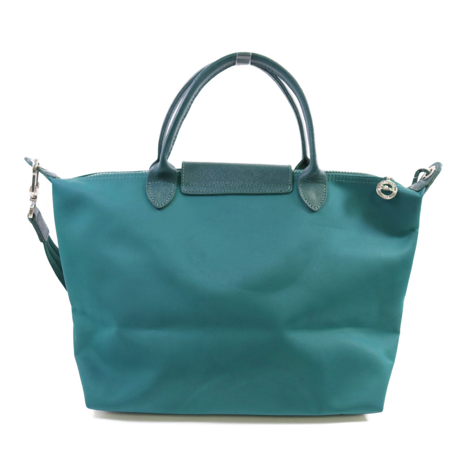 Longchamp 尼龍2Wya Shoulder Bag銀扣手挽肩背兩用袋