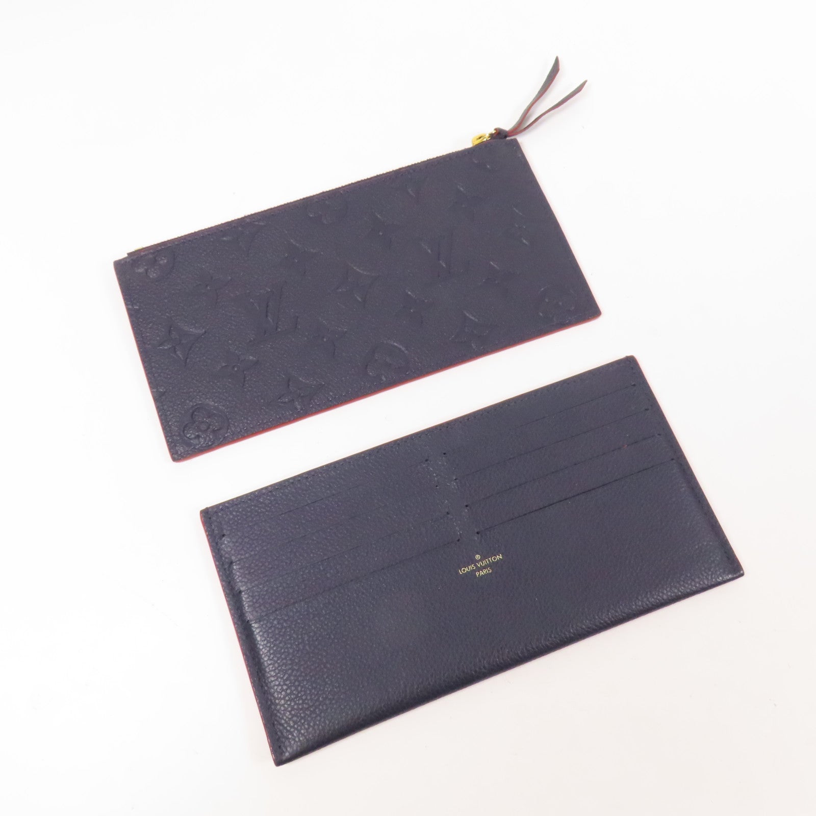 LOUIS VUITTON Monogram Empreinte Pochette Felicie金扣肩背袋