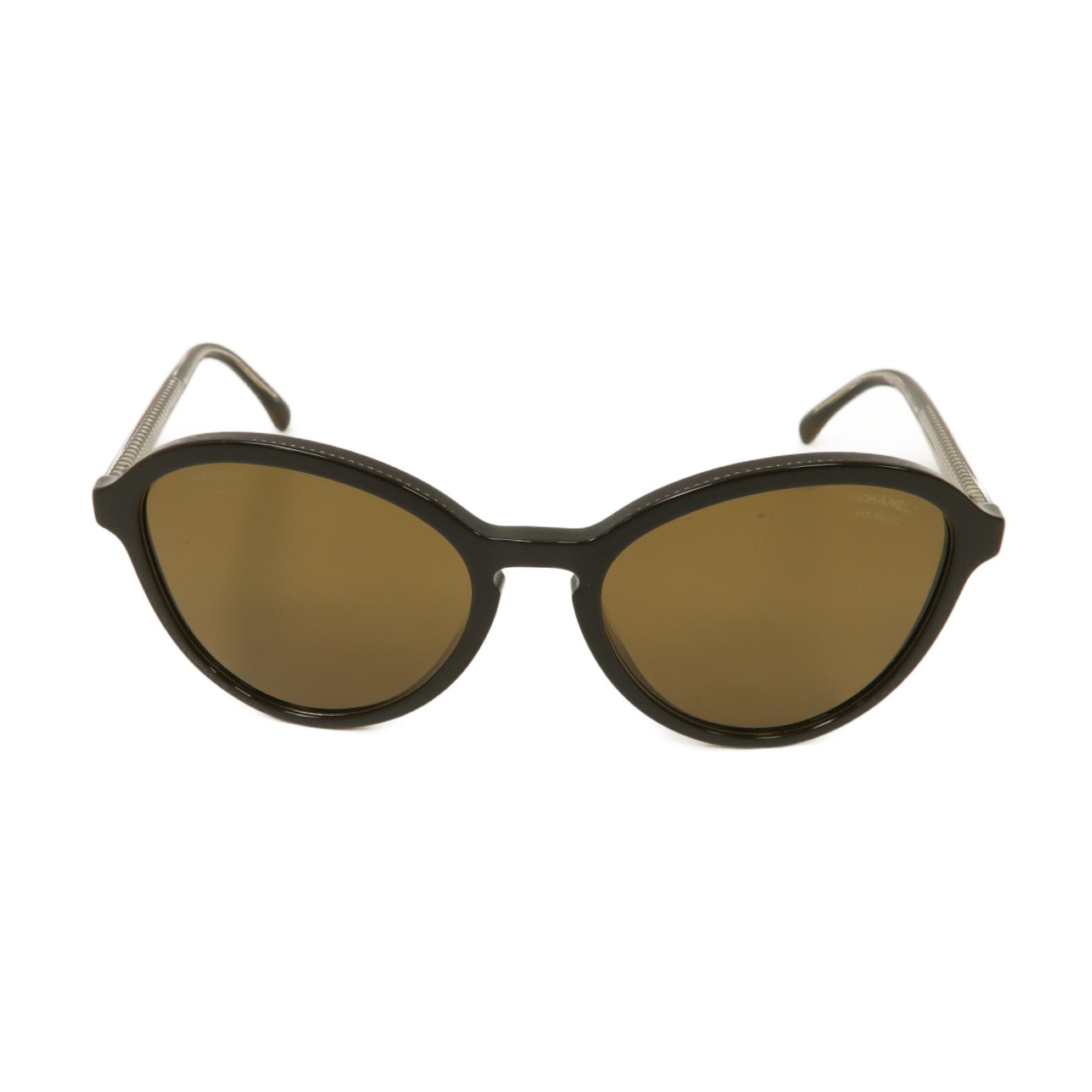 CHANEL 【激減優惠】PVC Polarized Sunglasses太陽眼鏡棕色