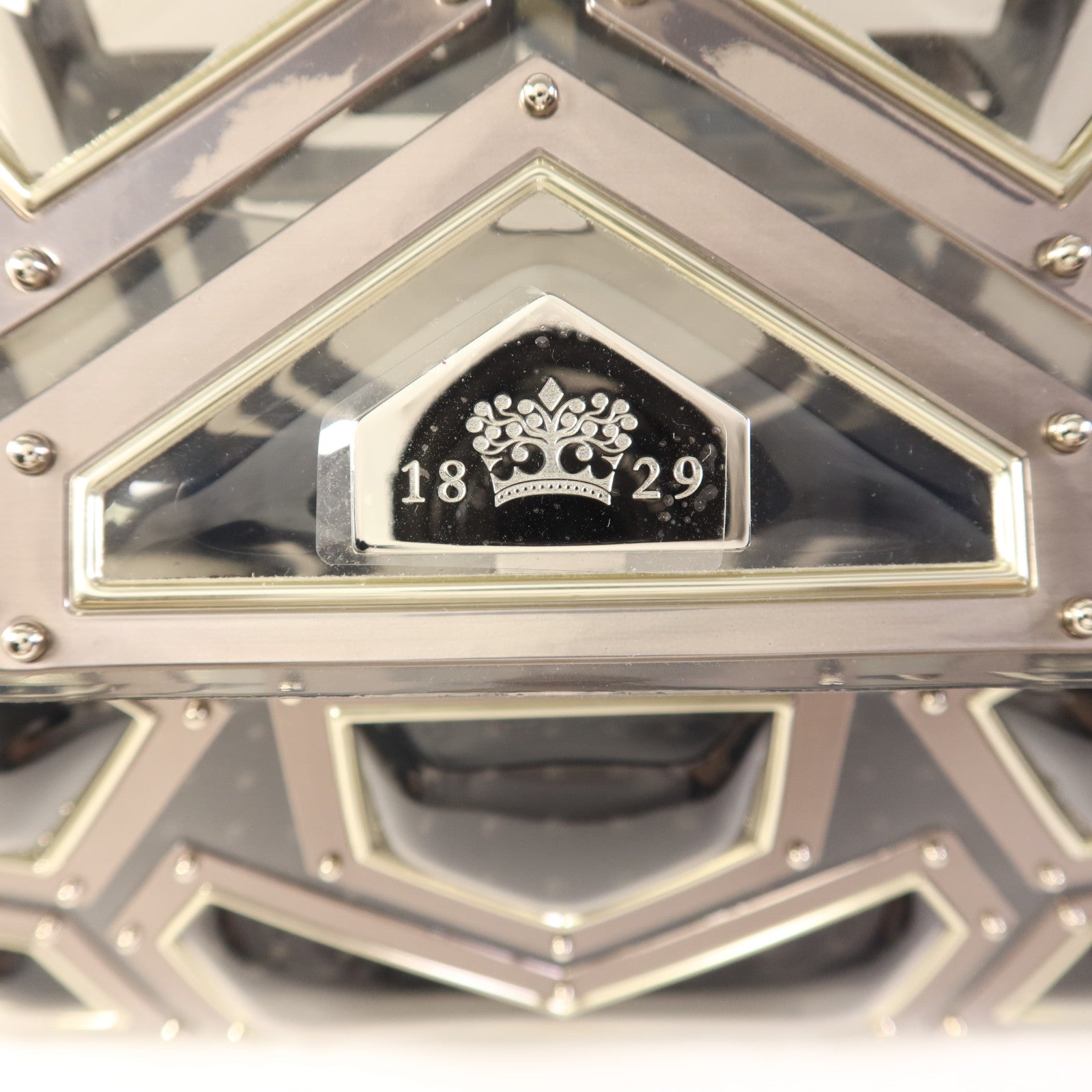 Delvaux PVC Tempete GM Gladiator Limited Edition銀扣手挽肩背兩用袋