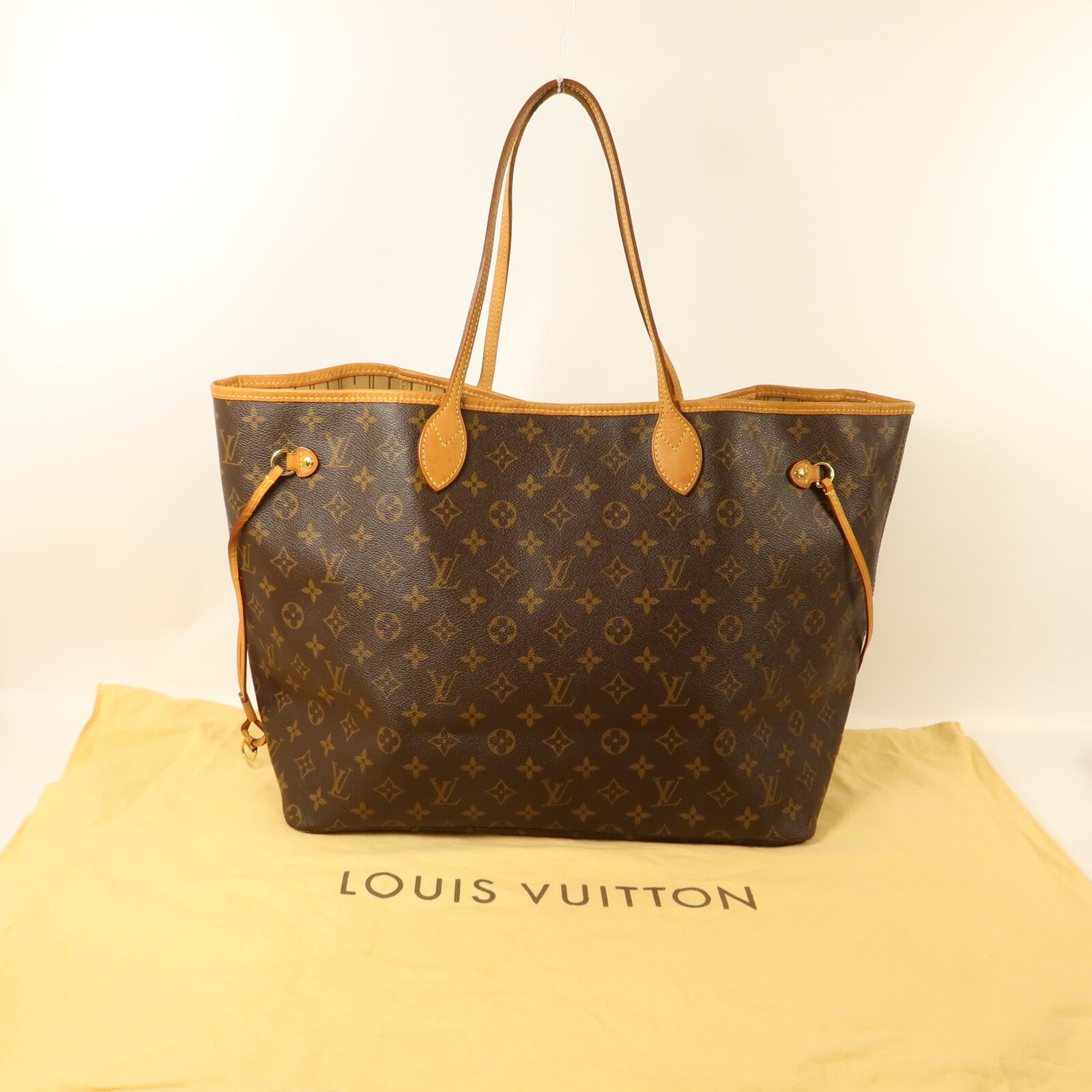 LOUIS VUITTON Monogram Neverfull GM Tote Bag肩背袋