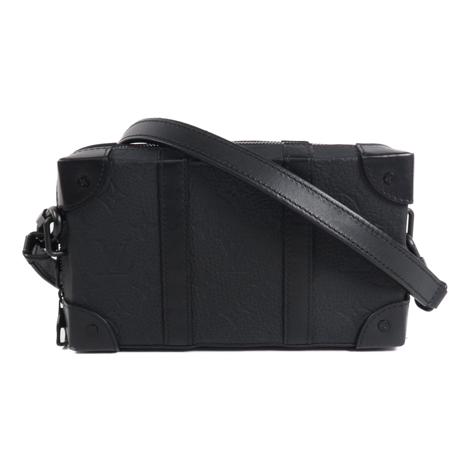 LOUIS VUITTON Monogram Taurillon Soft Trunk肩背袋