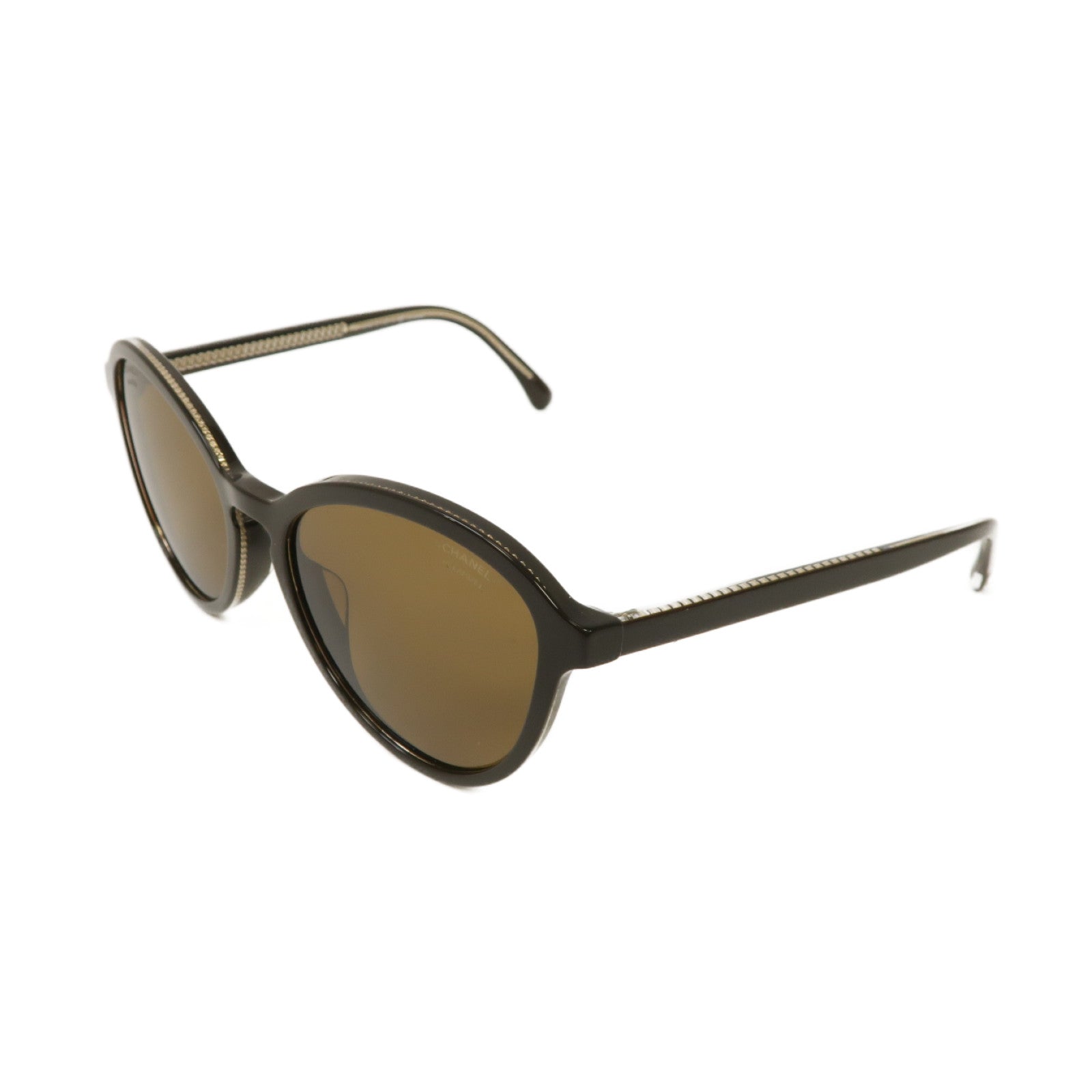 CHANEL 【激減優惠】PVC Polarized Sunglasses太陽眼鏡棕色