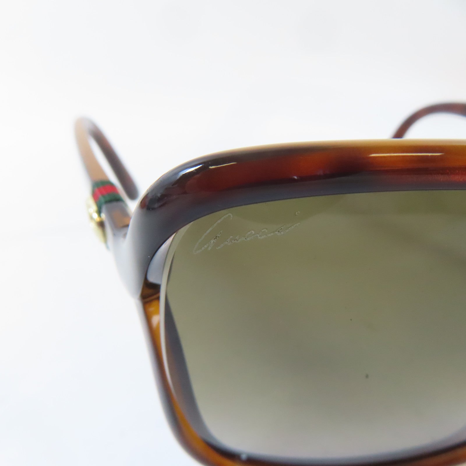 GUCCI PVC Sunglasses太陽眼鏡啡色