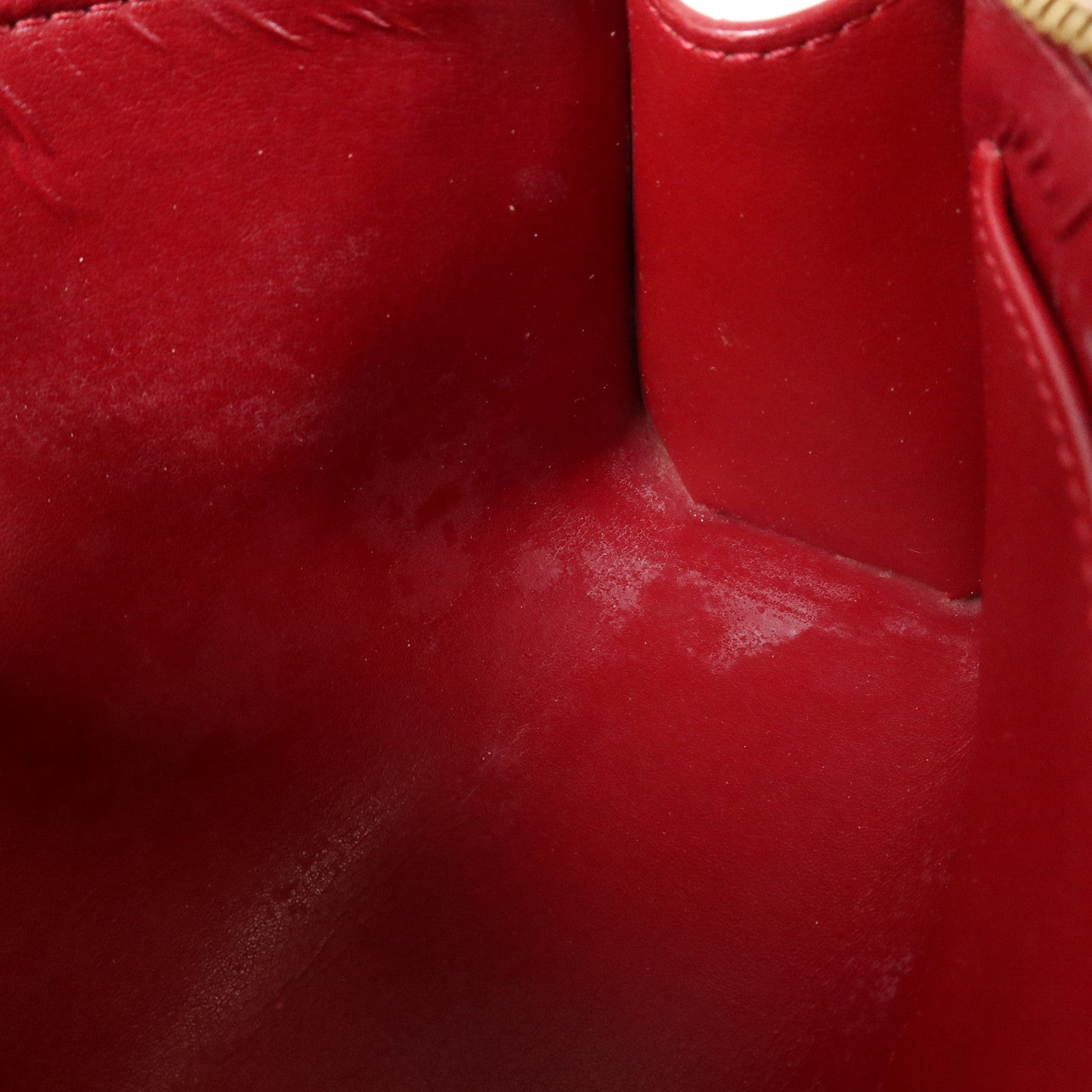 LOUIS VUITTON Monogram Vernis Trousse Cosmetic Pouch金扣小袋