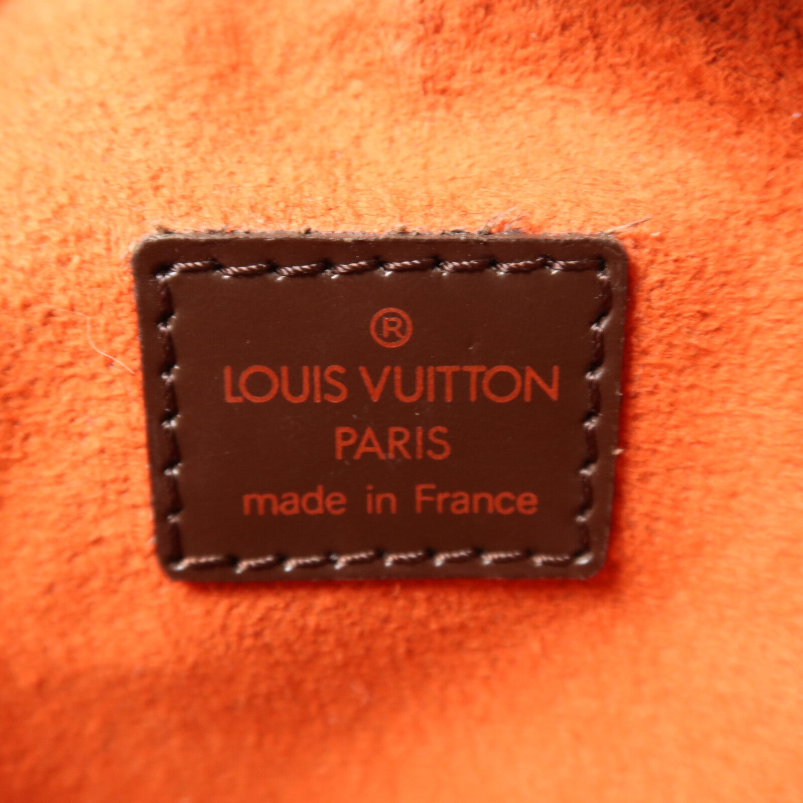 LOUIS VUITTON Damier Pochette Ipanema金扣肩背袋