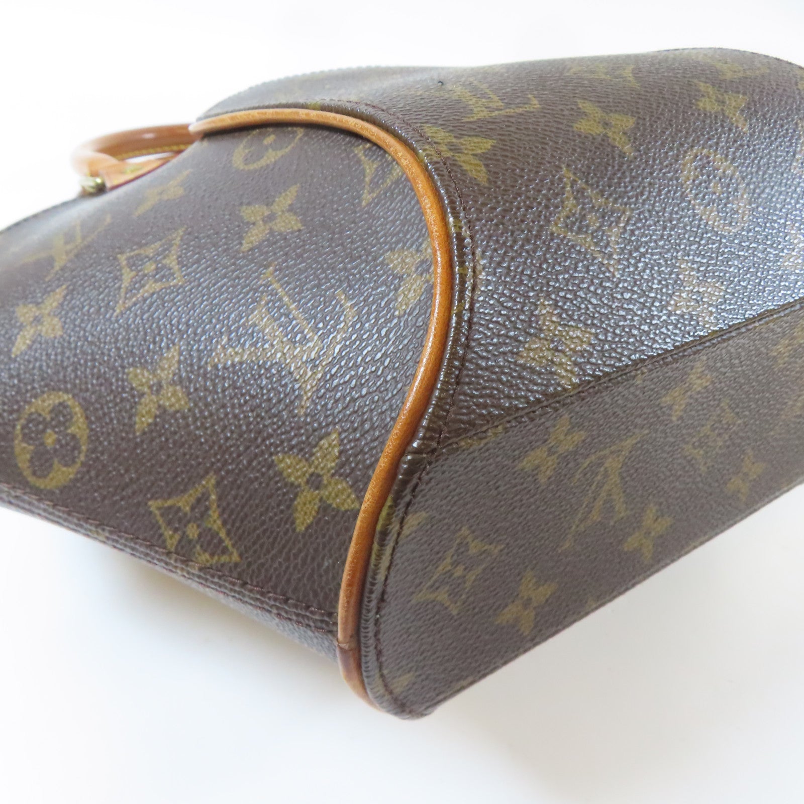 LOUIS VUITTON 【激減優惠】Monogram Elipse PM金扣手挽袋啡色