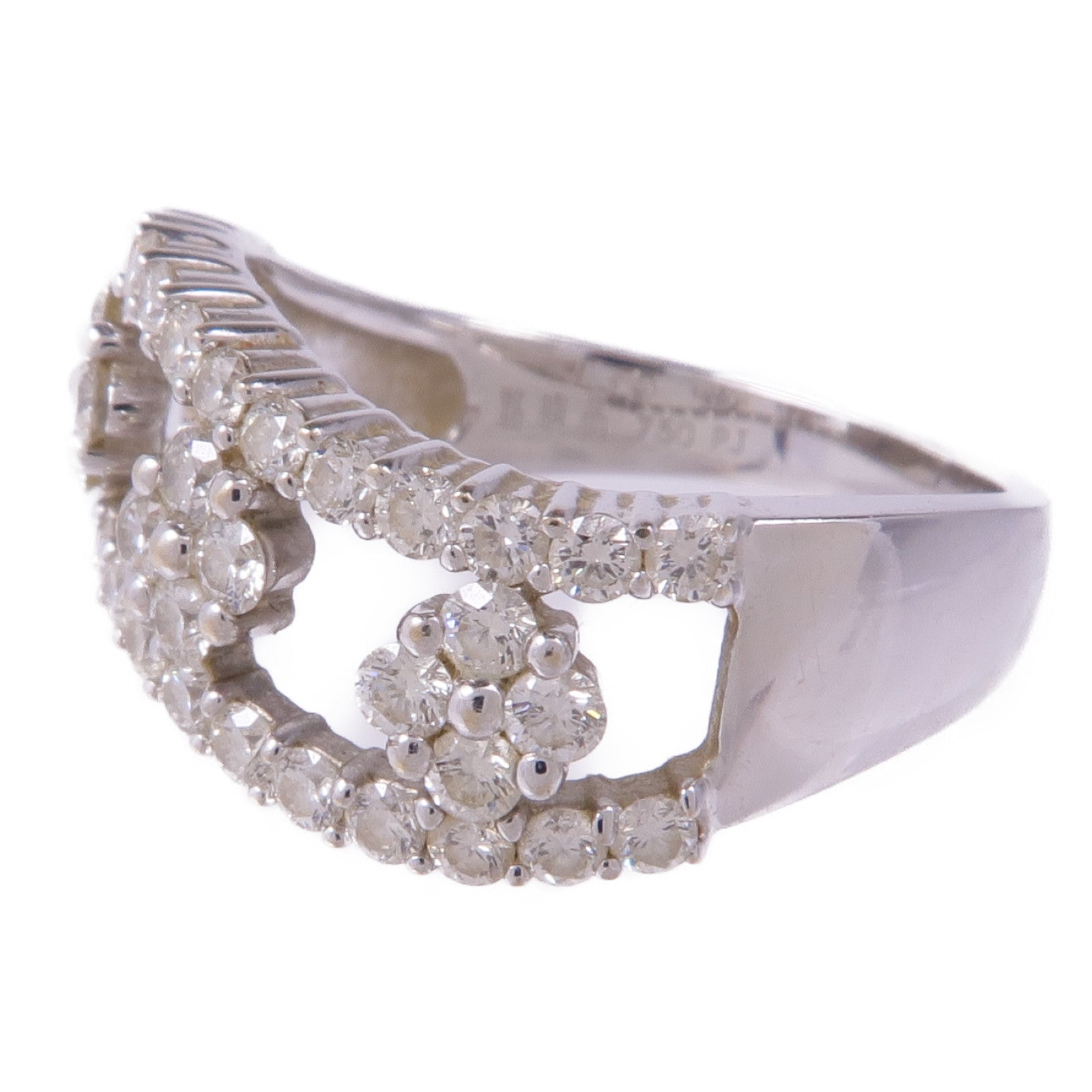 JEWELRY 18K白金Diamond Ring鑽石戒指US#6.25