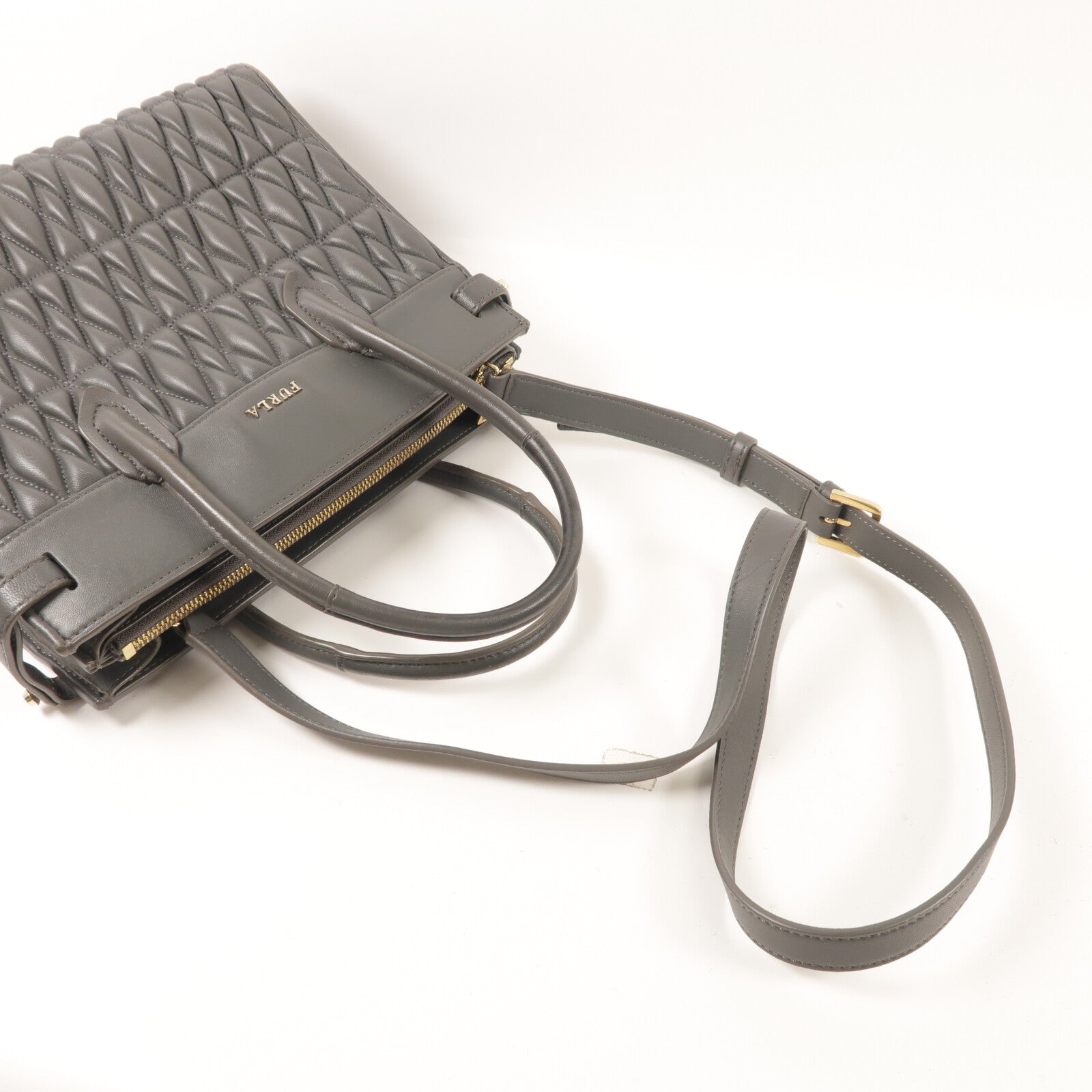 Furla 羊皮皮革2 Way Shoulder手挽肩背兩用袋