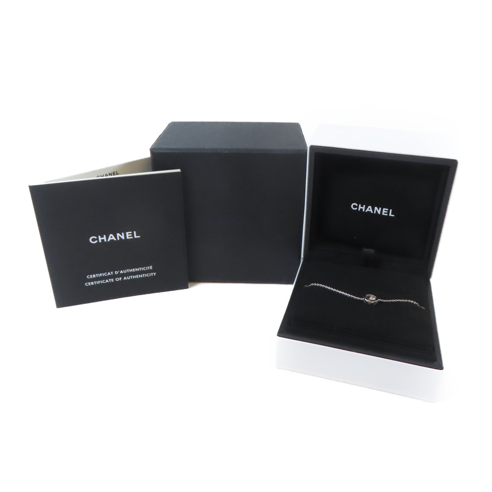CHANEL 18K白金Coco Crush Bracelet手鏈#16.75cm