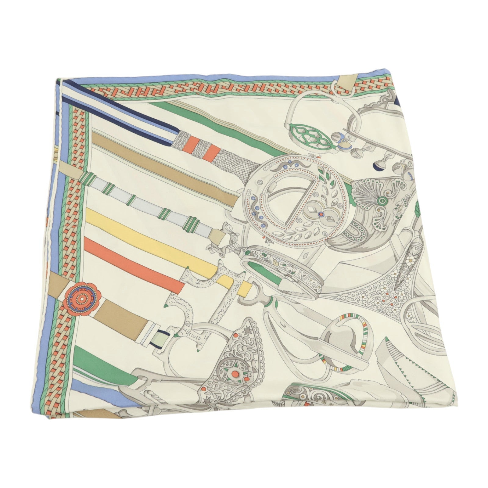 HERMES 絲質Scarf 90x90cm絲巾