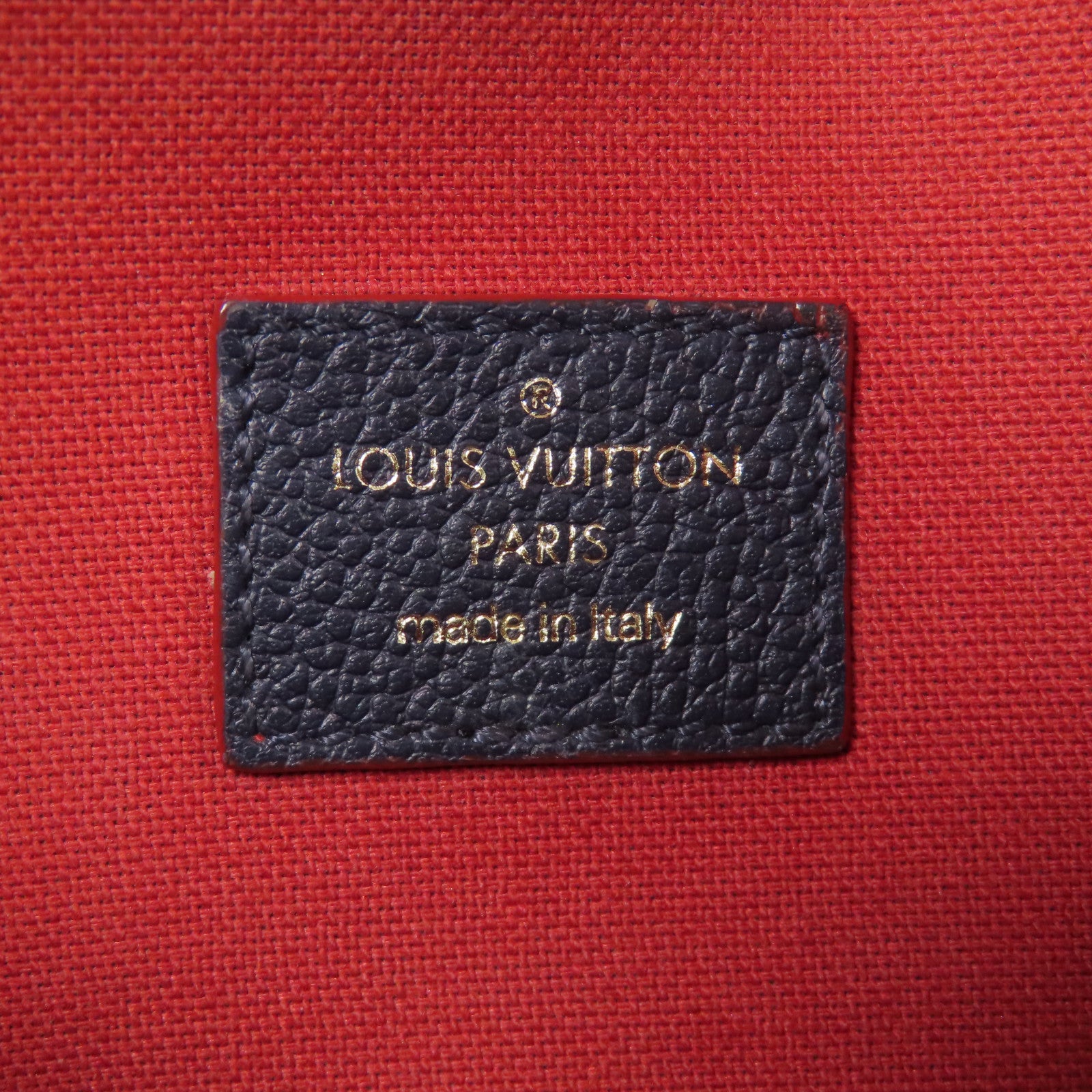 LOUIS VUITTON Monogram Empreinte Pochette Felicie金扣肩背袋