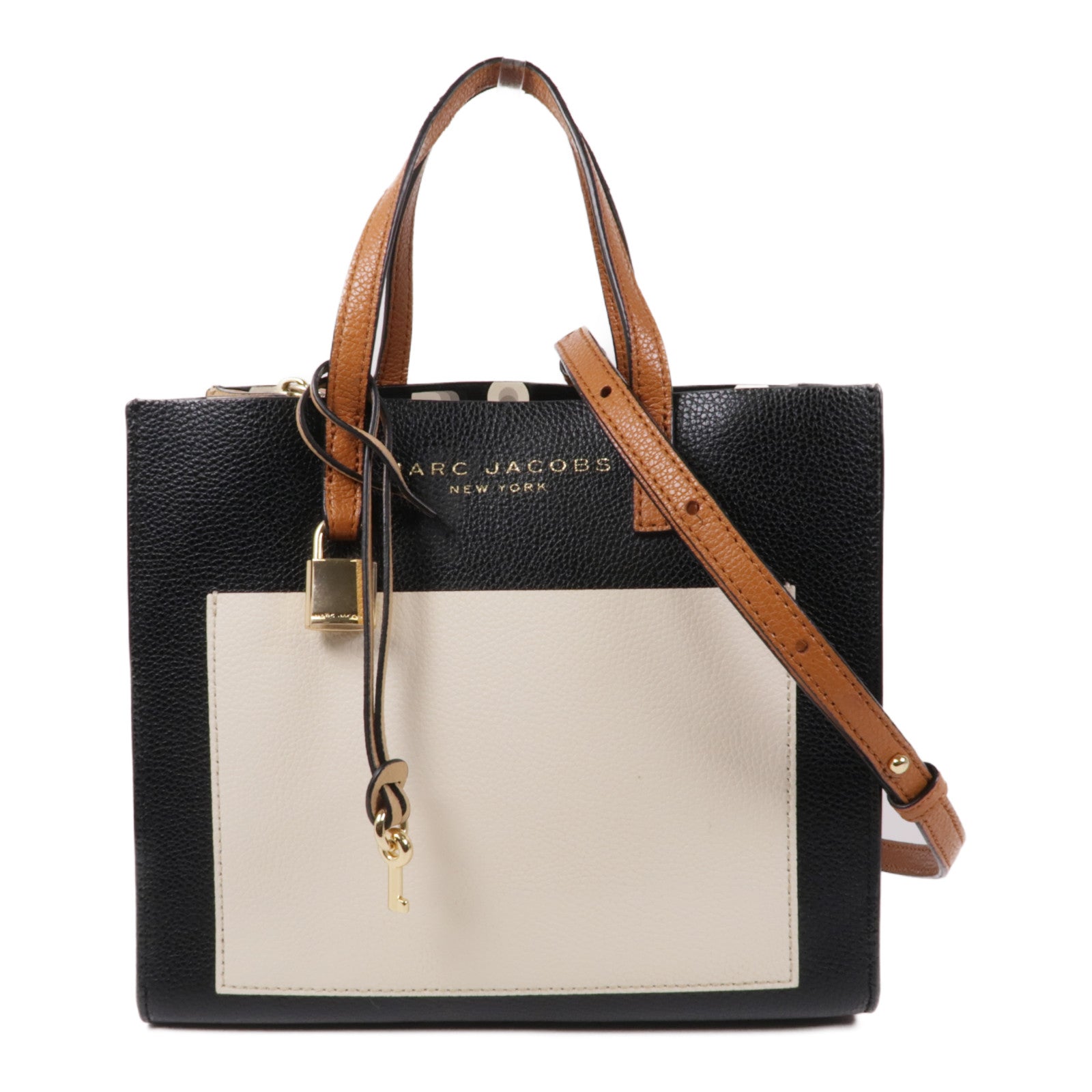 MARC JACOBS 牛皮皮革2way Shoulder Bag手挽肩背兩用袋