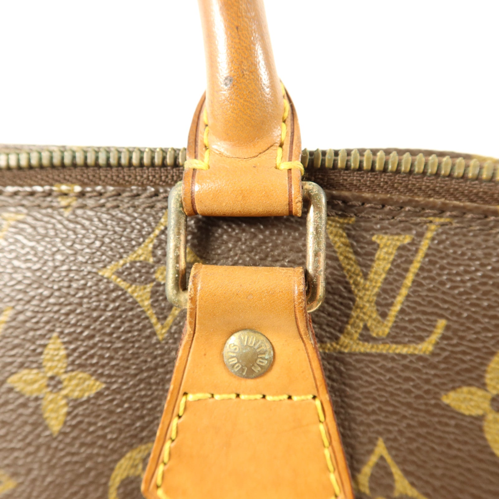 LOUIS VUITTON Monogram Alma金扣手挽袋