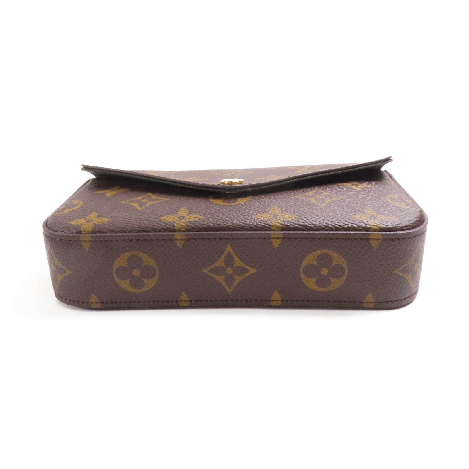 LOUIS VUITTON Monogram Felicie Strap & Go金扣肩背袋