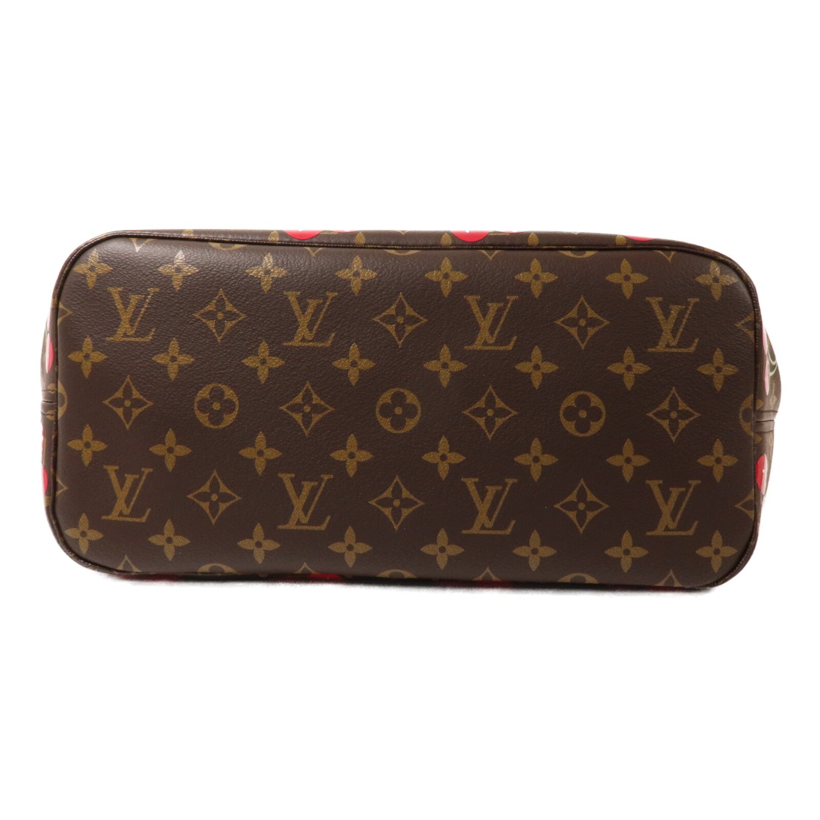LOUIS VUITTON Monogram Cherry LV x TM Cherry Neverfull MM手挽袋