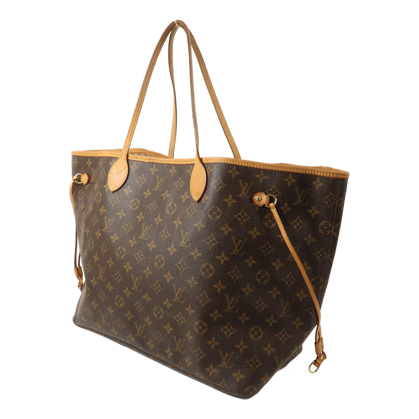 LOUIS VUITTON Monogram Neverfull GM Tote Bag肩背袋