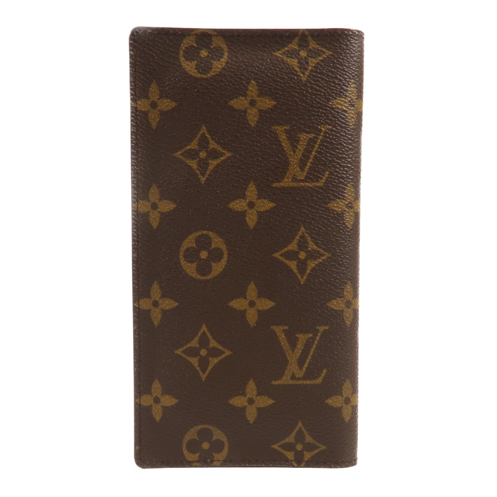 LOUIS VUITTON Monogram Porto Valeurs Cartes長錢包