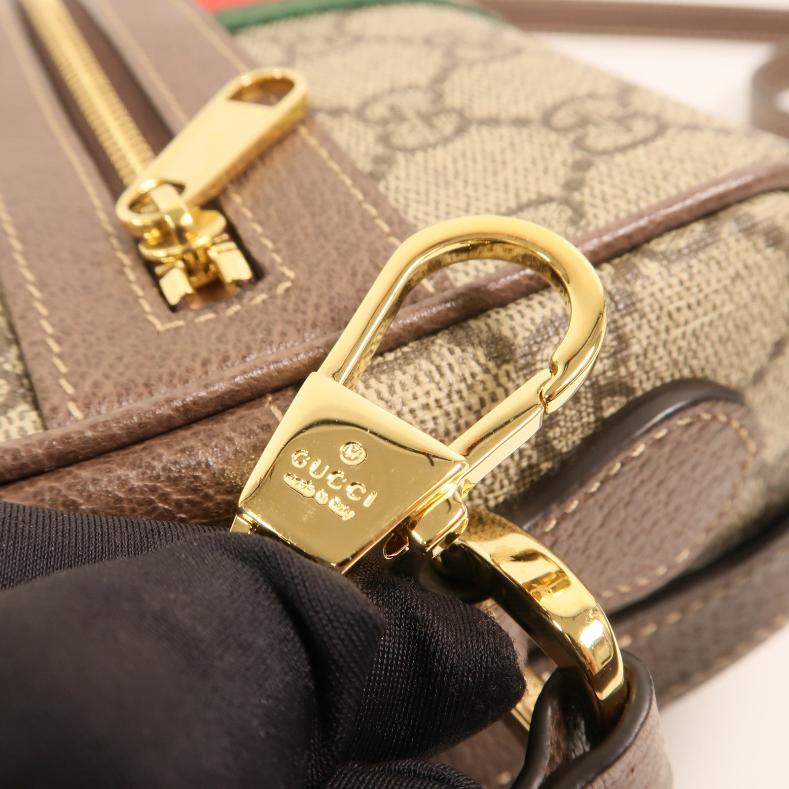 GUCCI 塗層帆布Ophidia Mini肩背袋