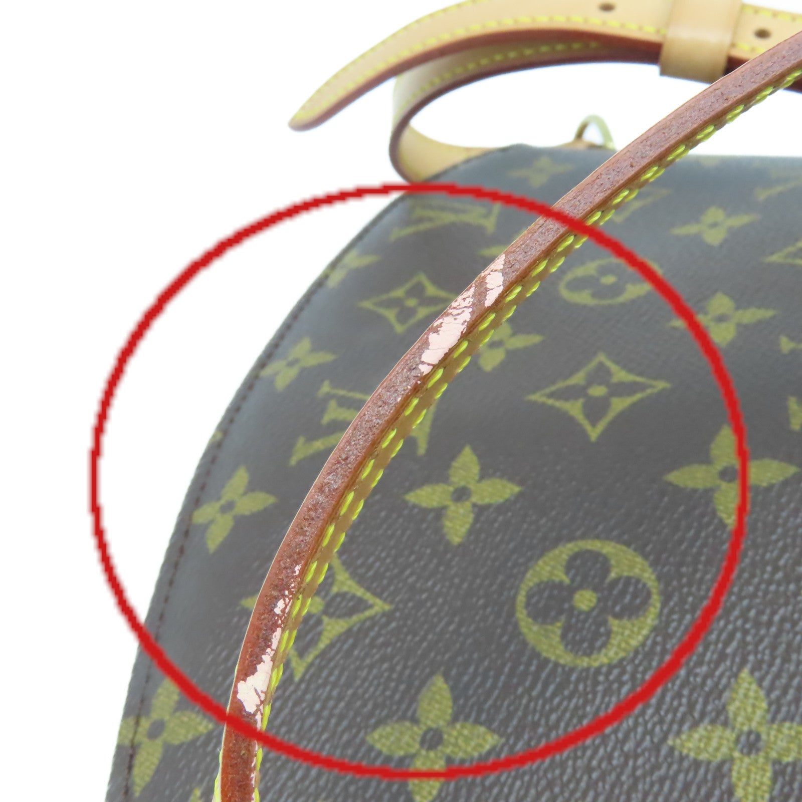 LOUIS VUITTON Monogram Drouot Shoulder Bag金扣肩背袋啡色