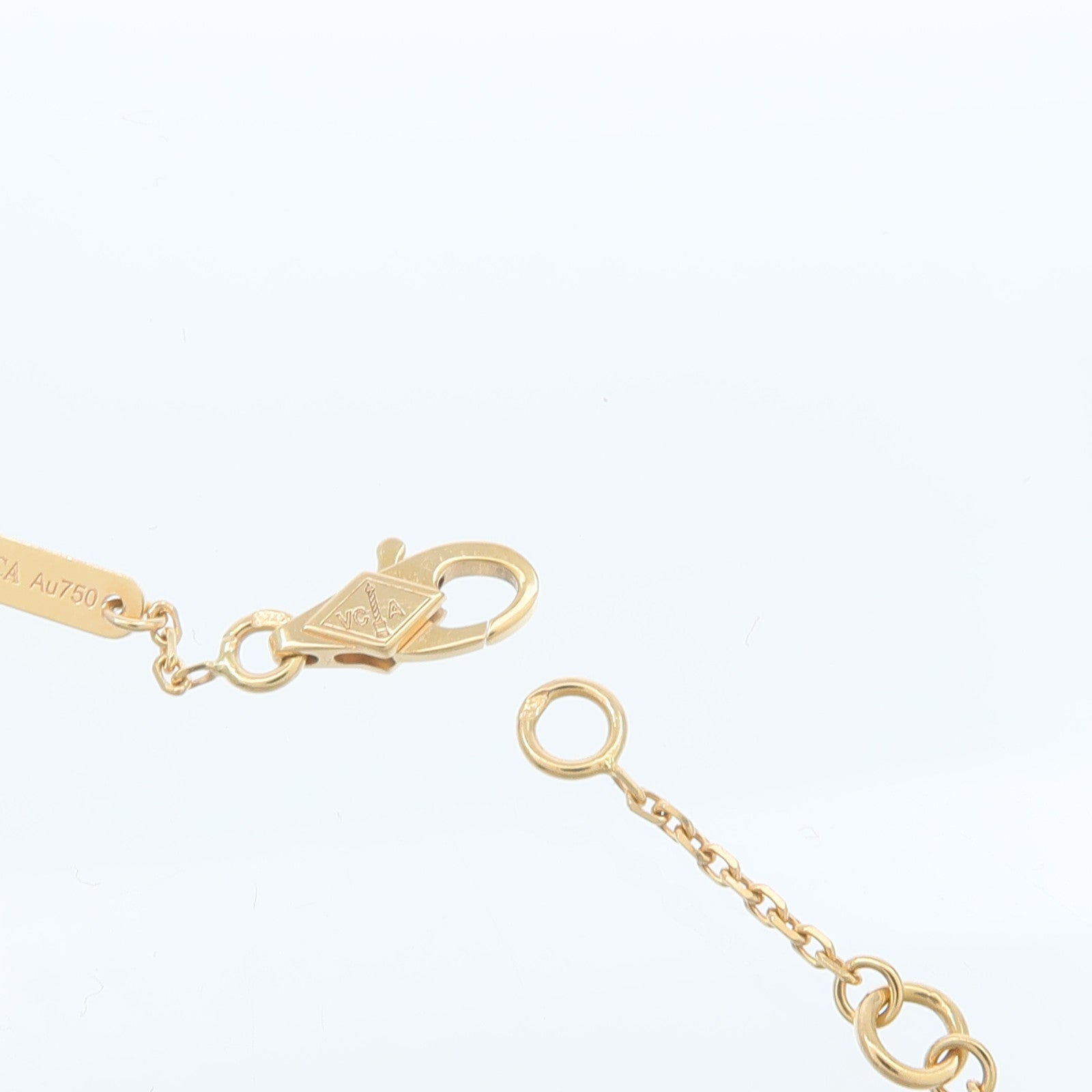 Van Cleef & Arpels 18K玫瑰金Frivole Diamond鑽石手鏈