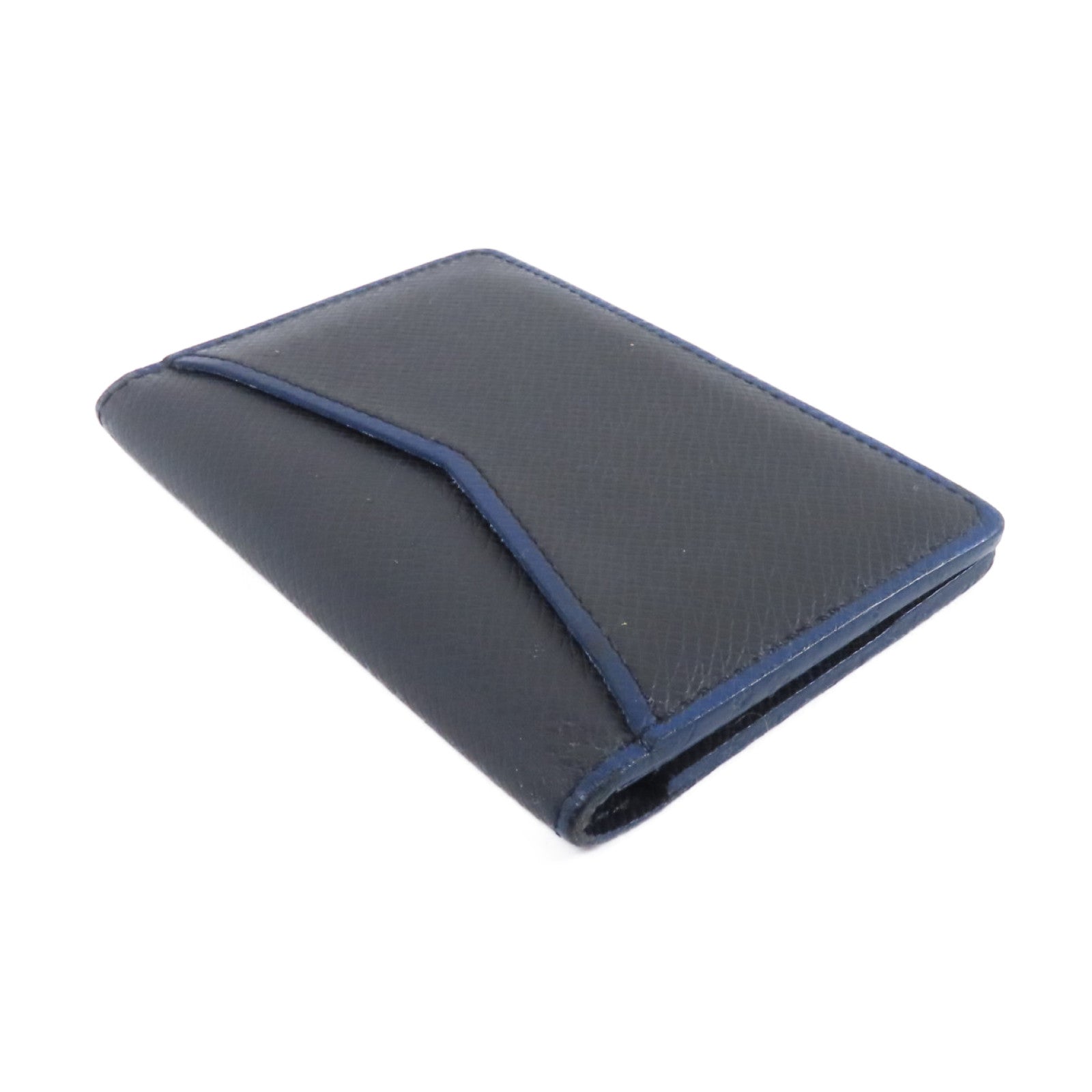 LOUIS VUITTON Taiga Card Case卡片套黑色/藍色