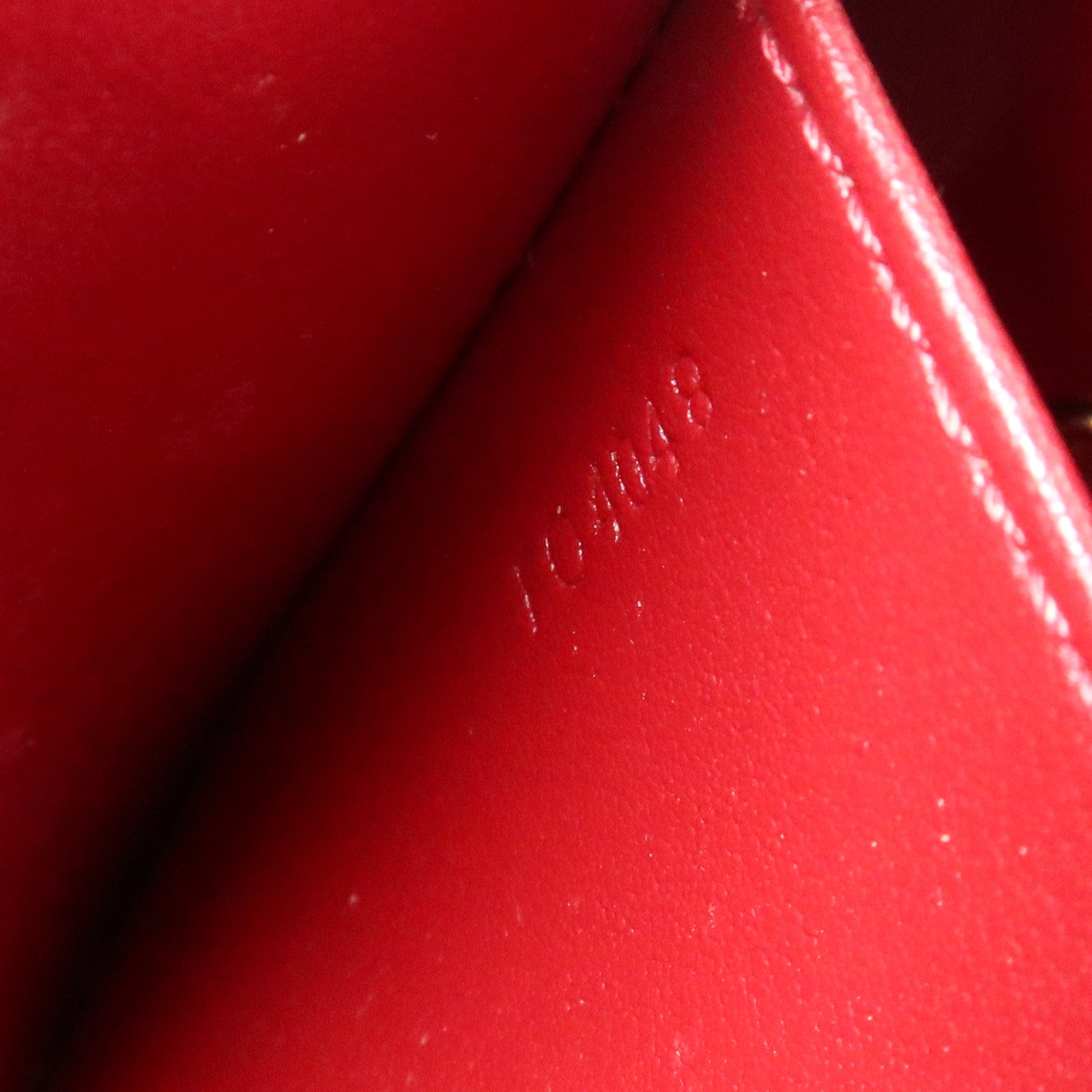 LOUIS VUITTON Monogram Vernis Trousse Cosmetic Pouch金扣小袋