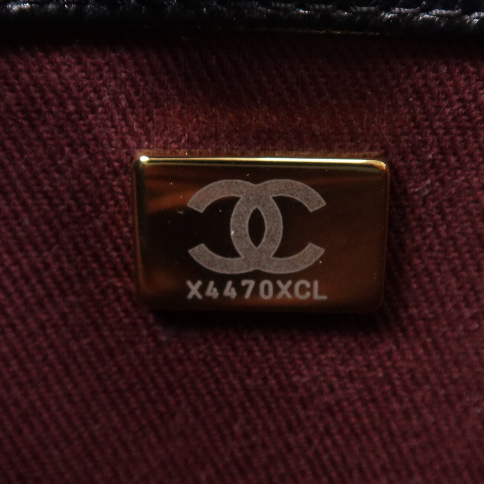 CHANEL 牛皮皮革Business Affinity Small金扣鏈帶手挽肩背兩用袋