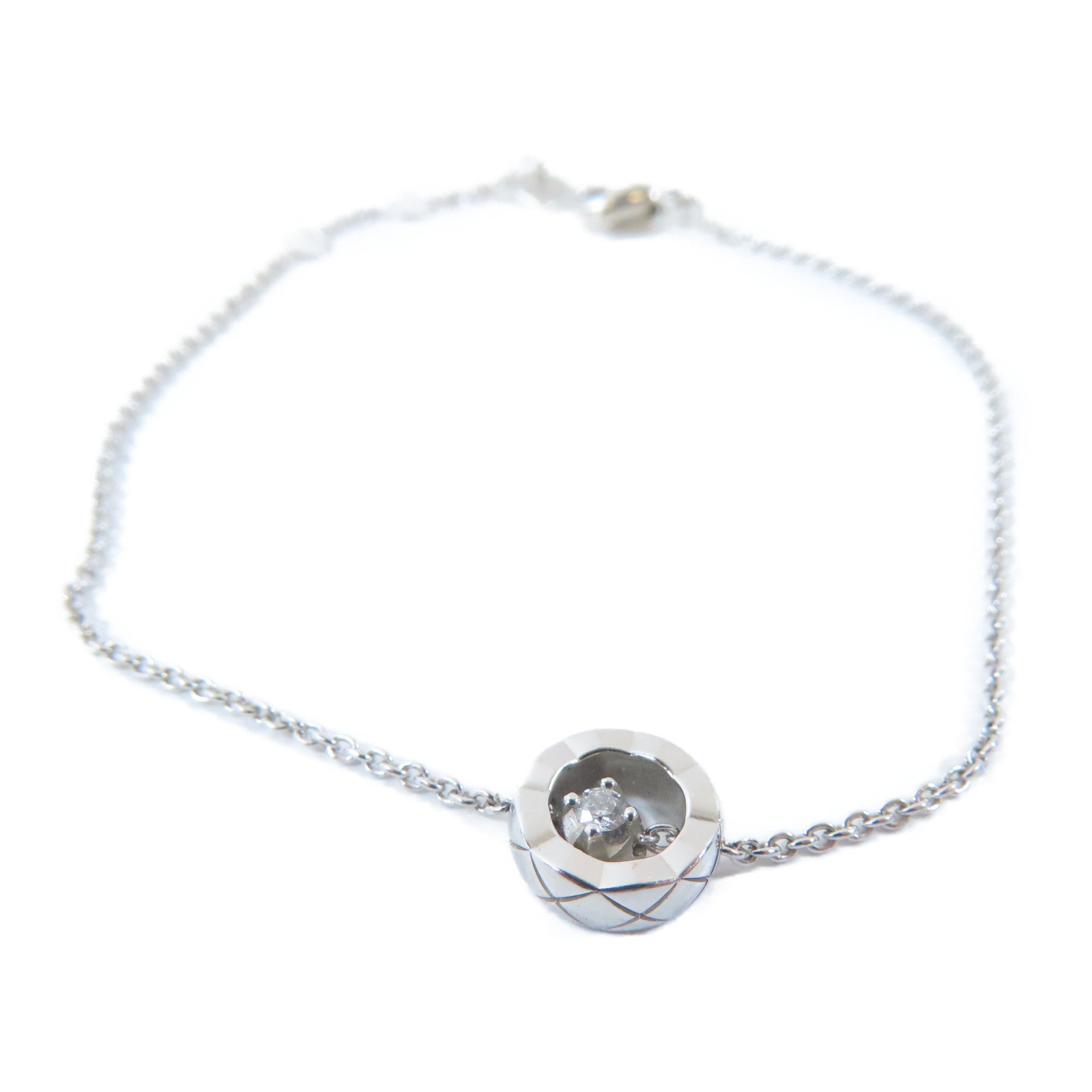 CHANEL 18K白金Coco Crush Bracelet手鏈#16.75cm