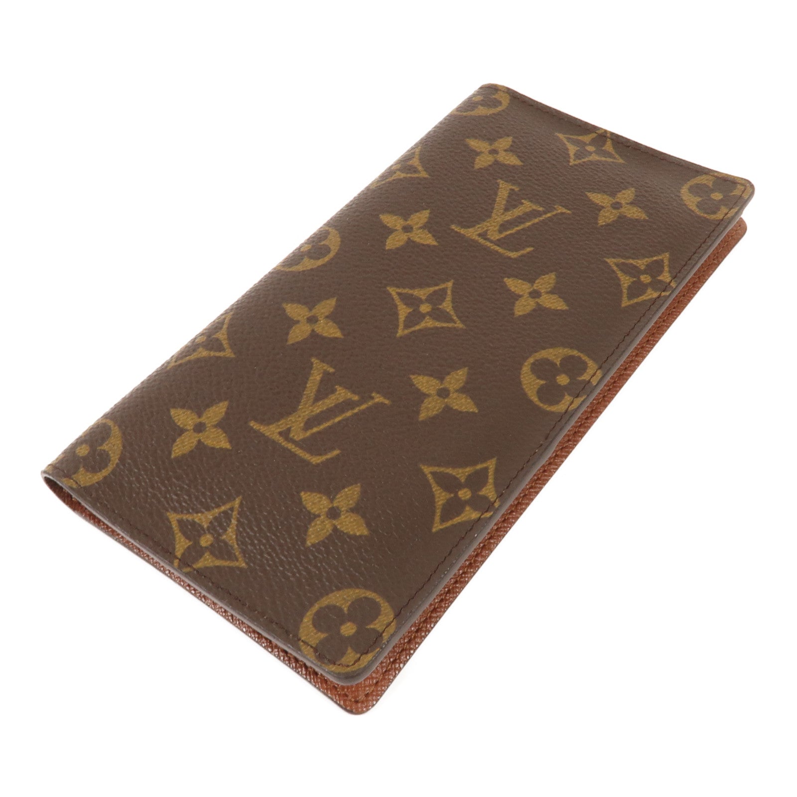 LOUIS VUITTON Monogram Porto Valeurs Cartes長錢包
