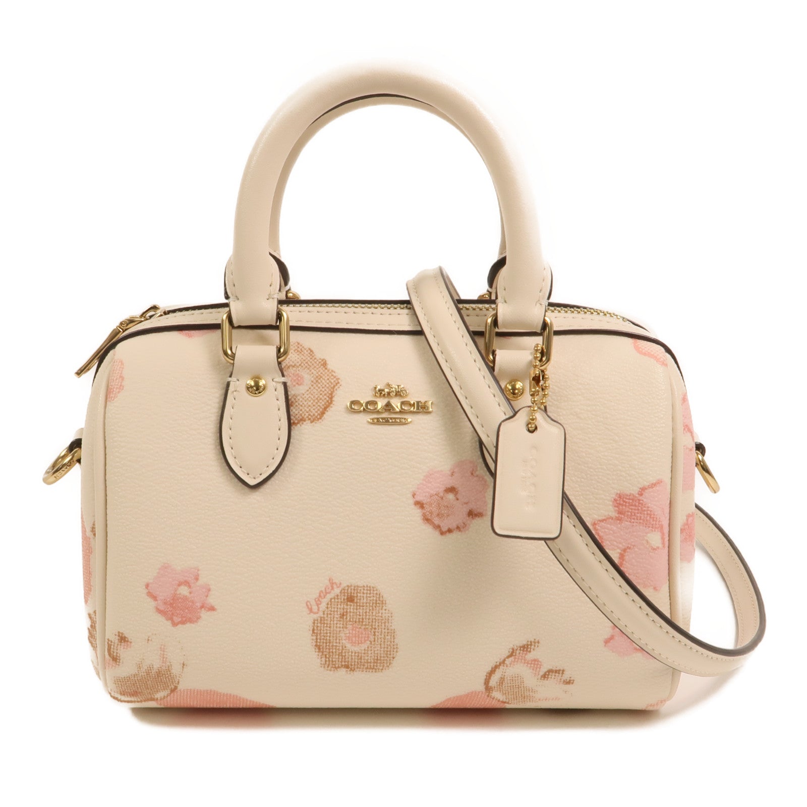 COACH 牛皮皮革Shoulder Bag手挽肩背兩用袋