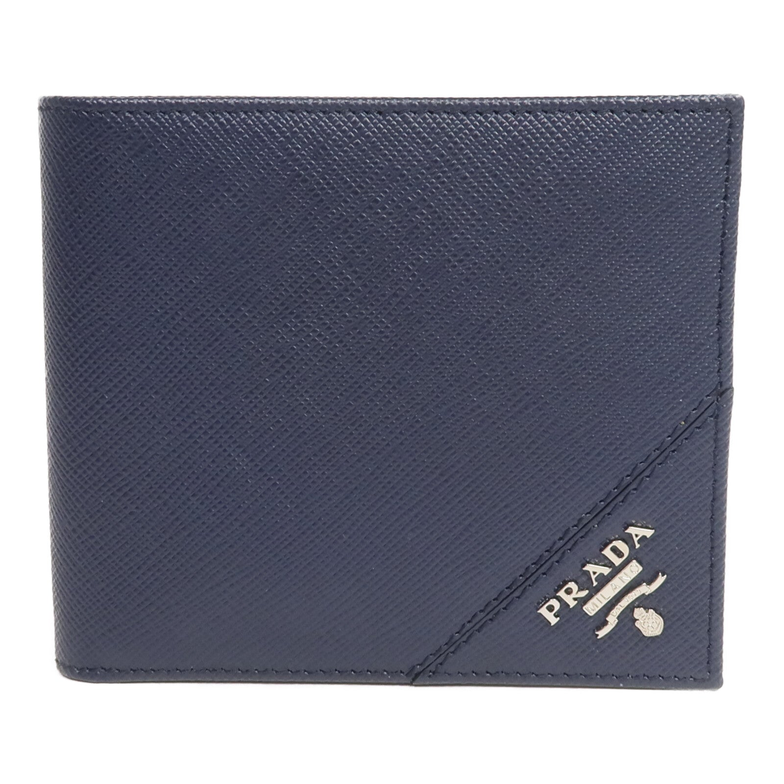 PRADA 牛皮皮革Fold Wallet錢包