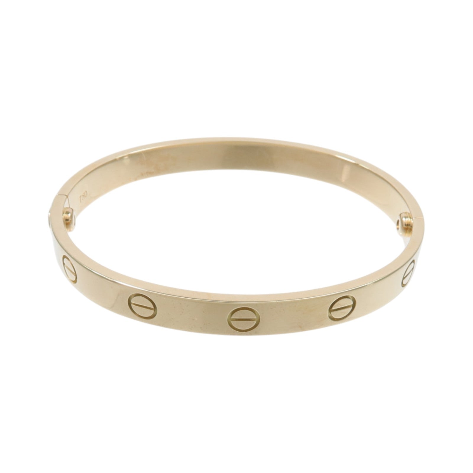 CARTIER 18K黃金Love Bracelet手鐲