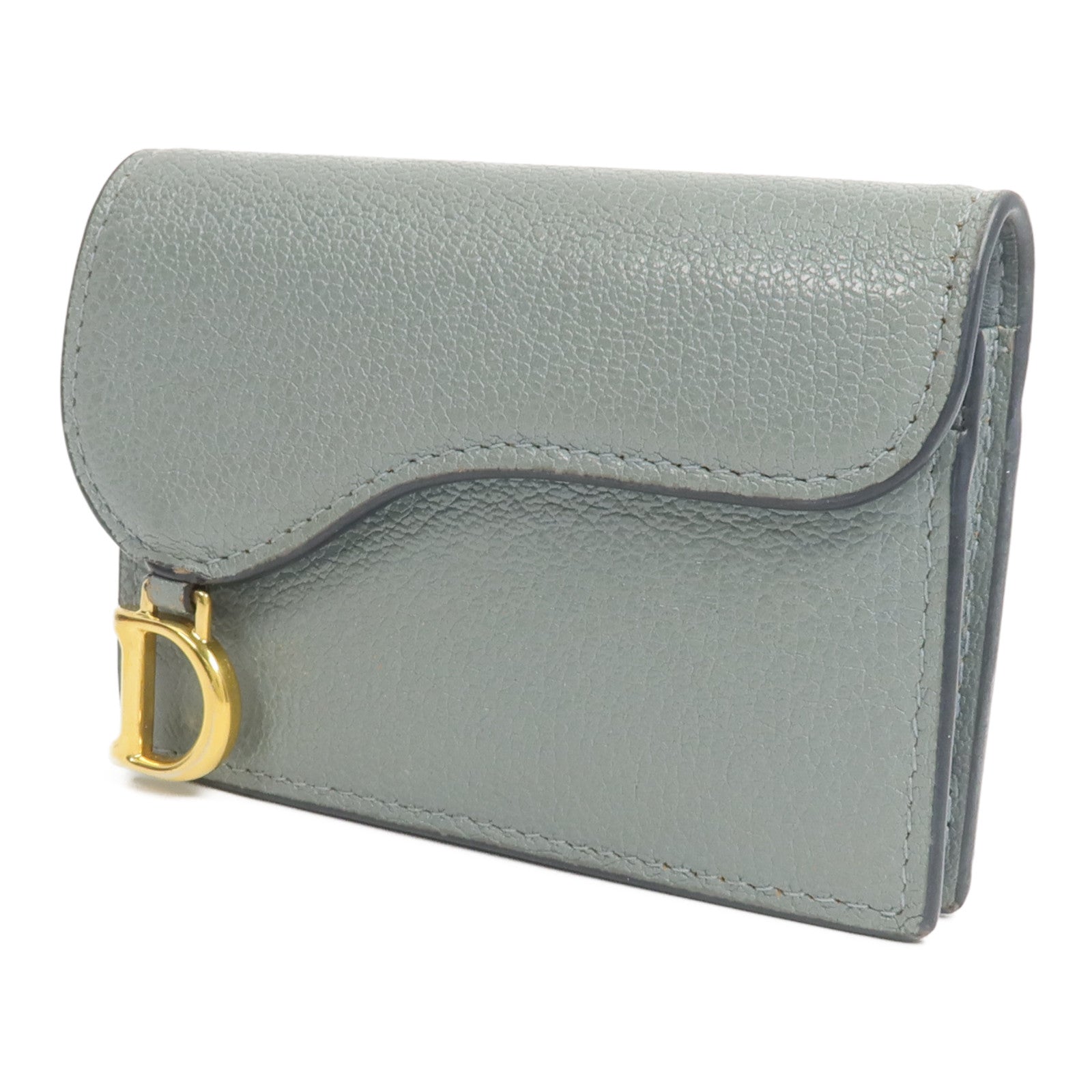 Dior 羊皮皮革Saddle Bloom Card Holder卡片套