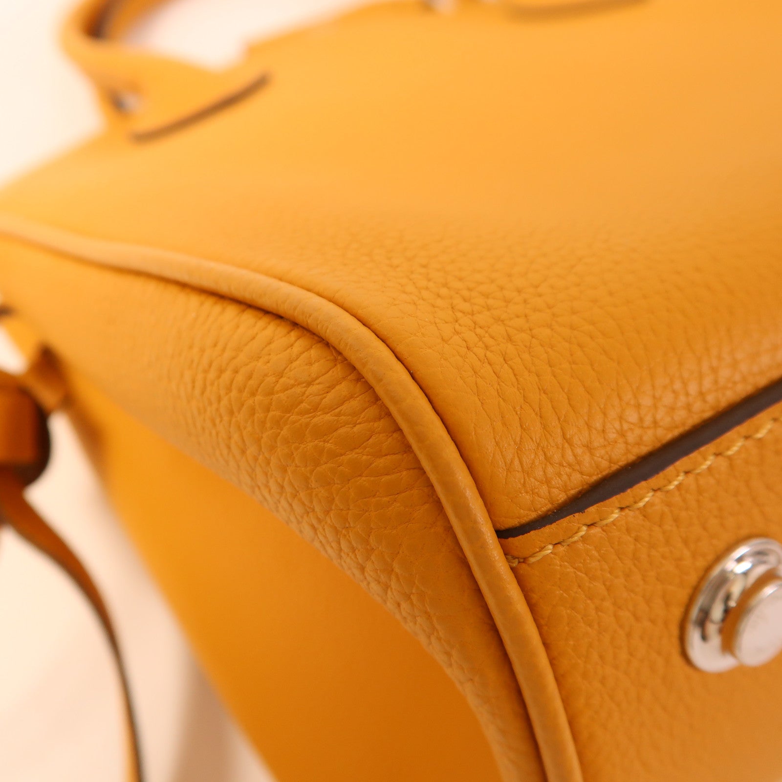 LOUIS VUITTON 牛皮皮革Milla PM銀扣手挽肩背兩用袋