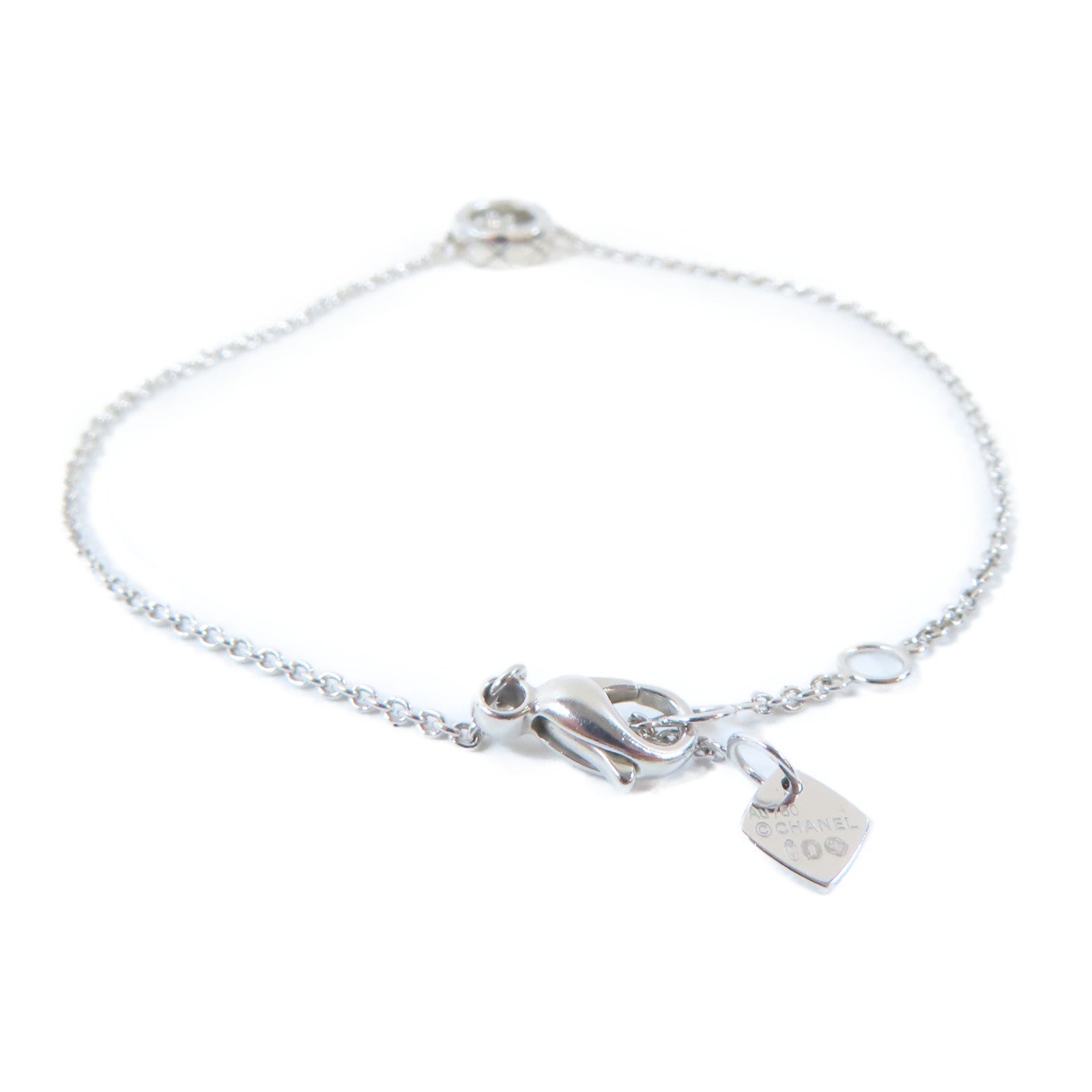 CHANEL 18K白金Coco Crush Bracelet手鏈#16.75cm