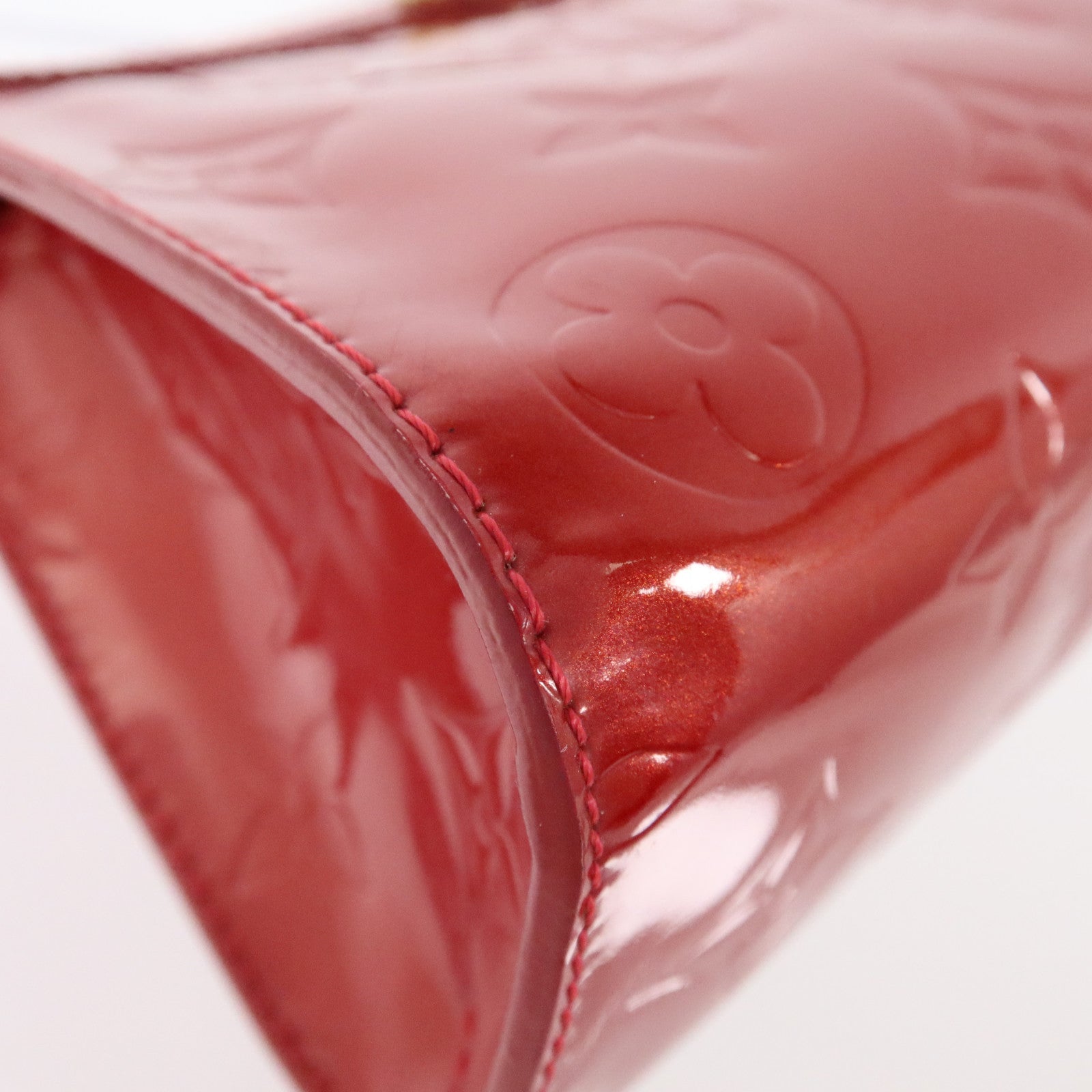 LOUIS VUITTON Monogram Vernis Trousse Cosmetic Pouch金扣小袋