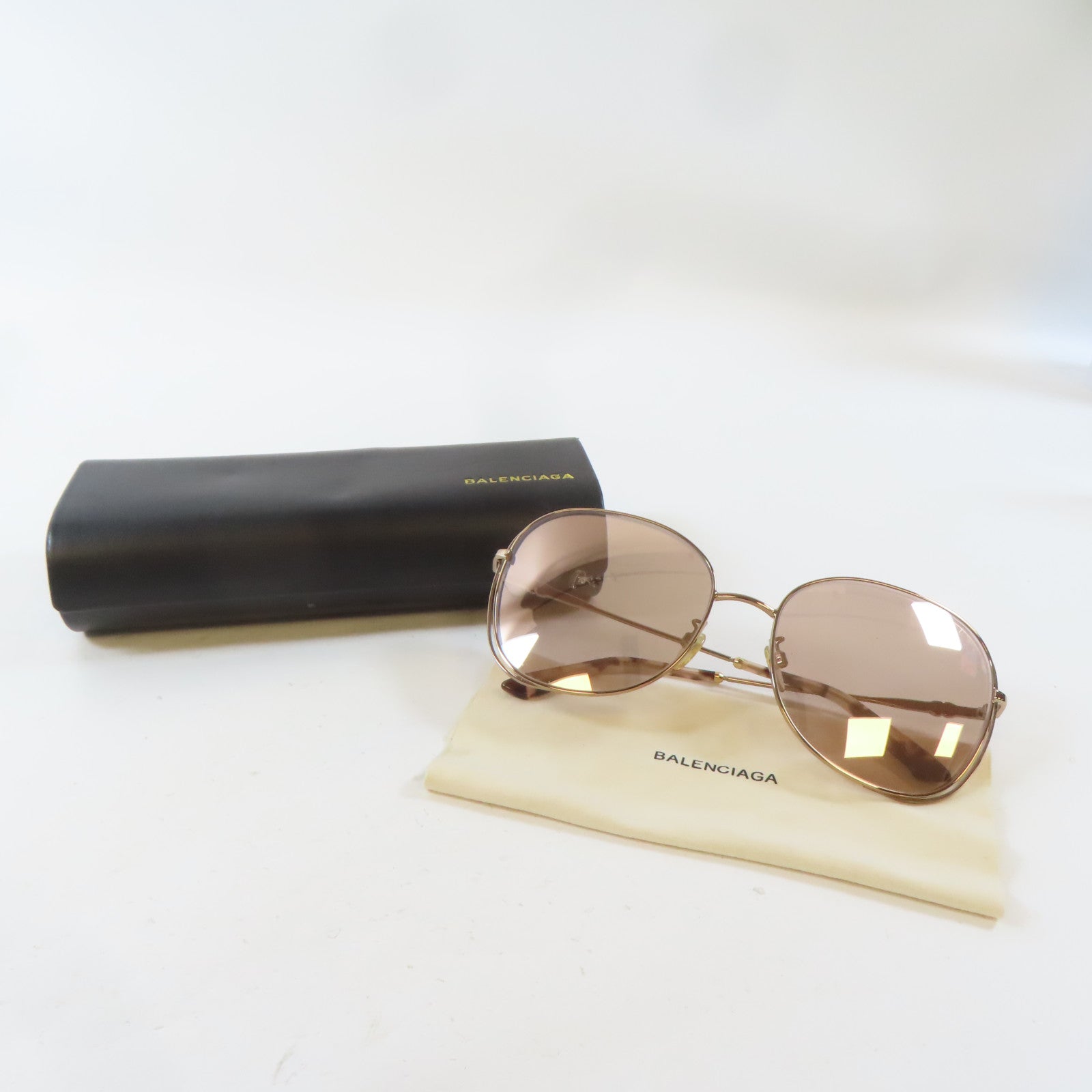 BALENCIAGA 【激減優惠】PVC Sunglasses太陽眼鏡粉紅色