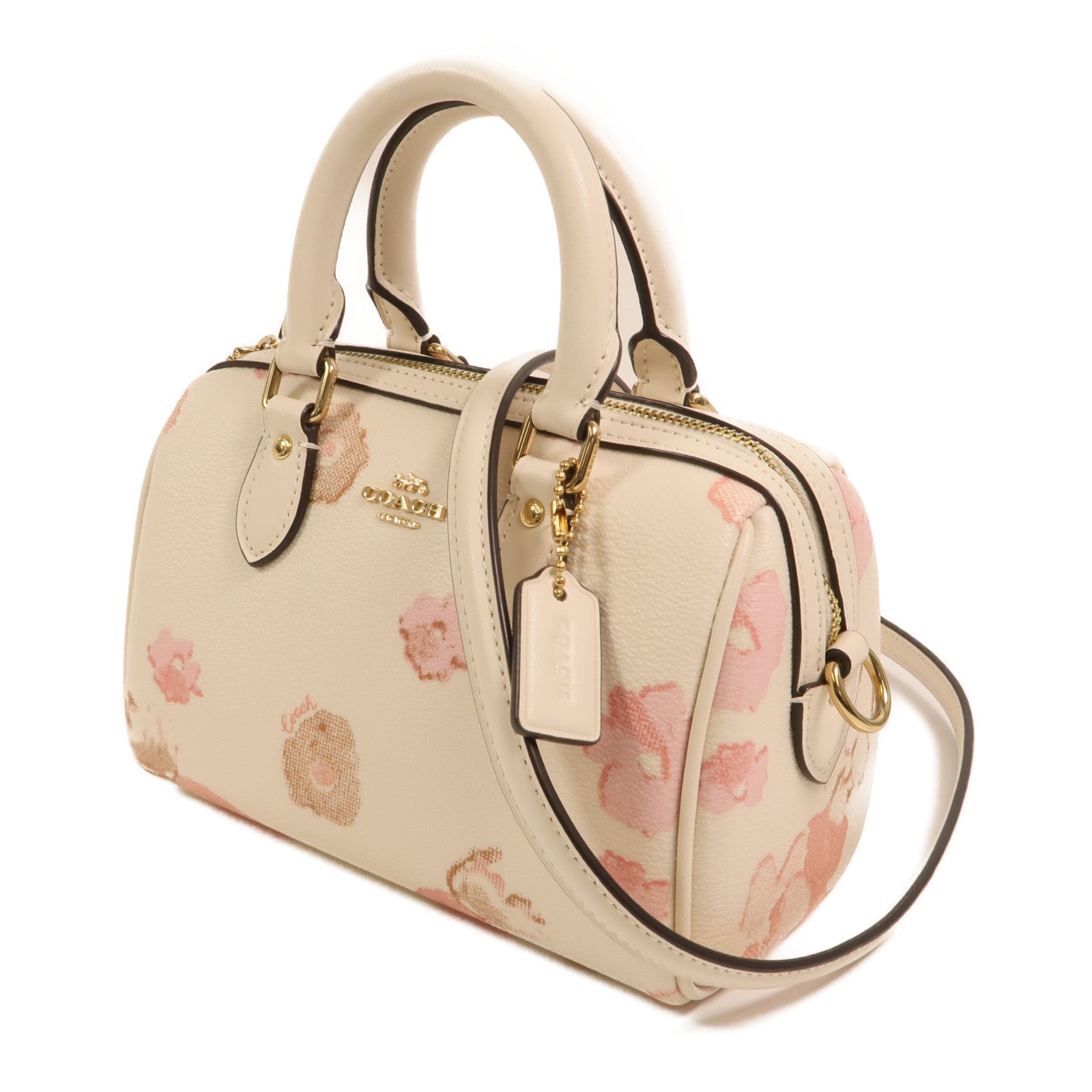 COACH 牛皮皮革Shoulder Bag手挽肩背兩用袋