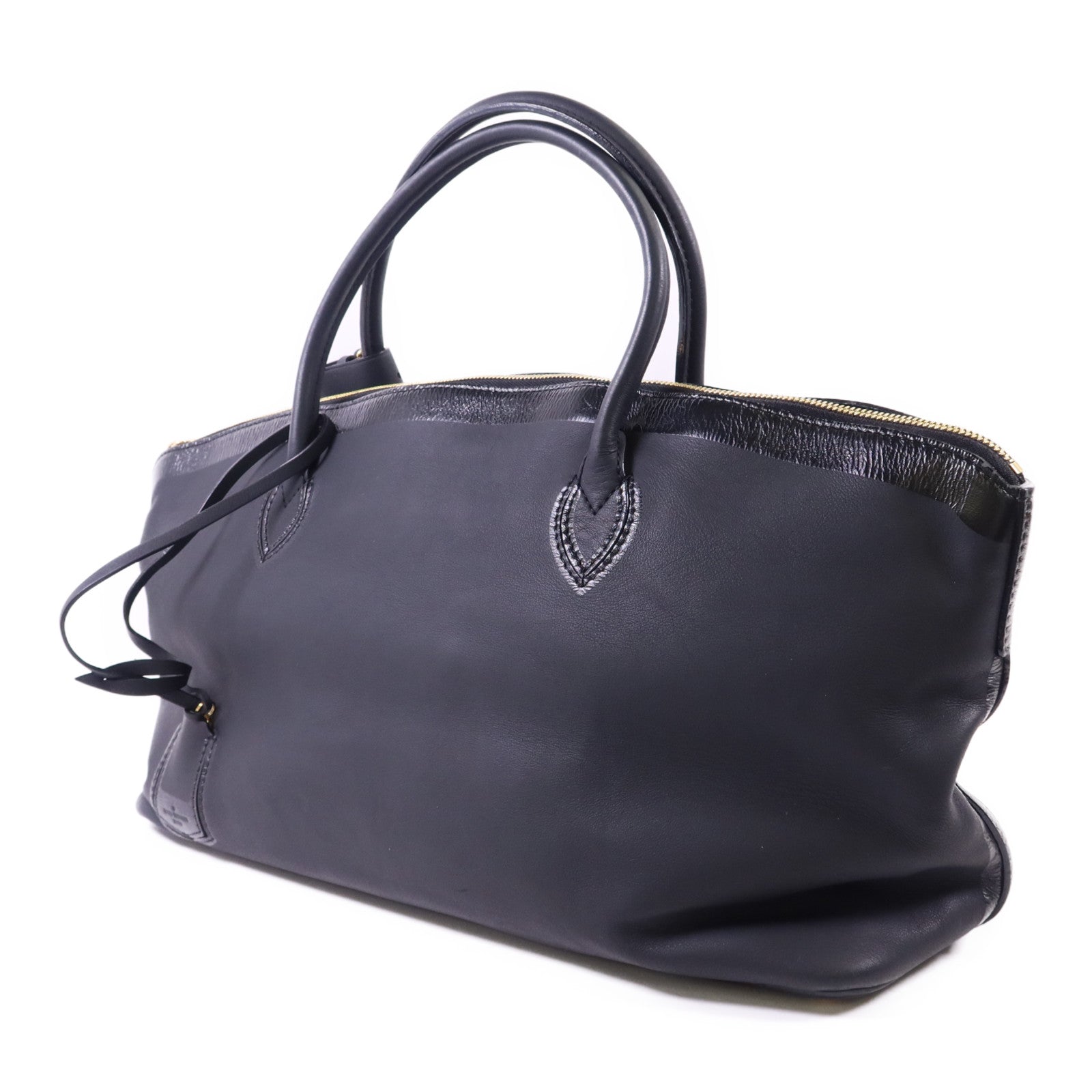 LOUIS VUITTON 牛皮皮革Cuir Obsession Lockit金扣肩背袋