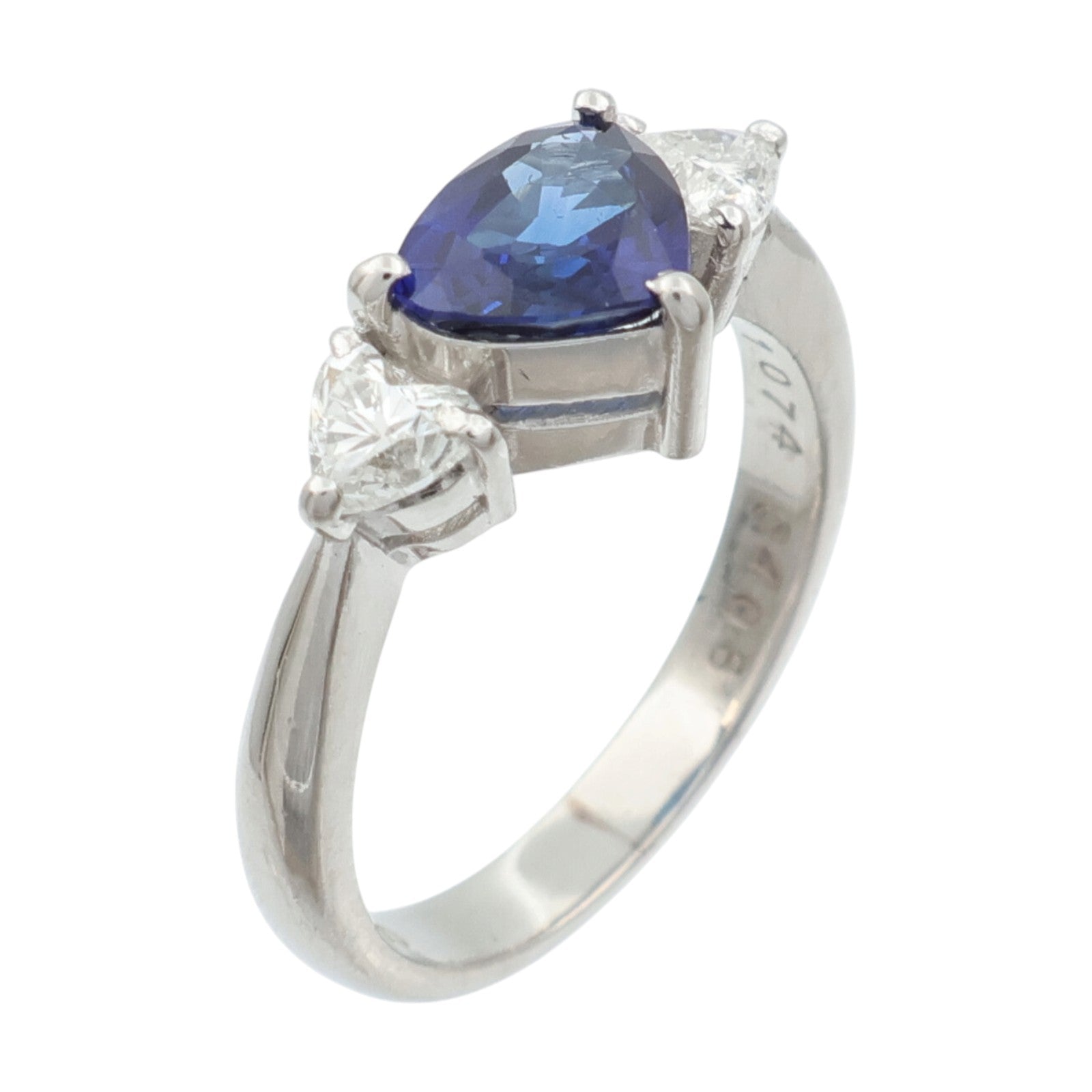 JEWELRY PT900鉑金/藍寶石Sapphire鑽石戒指